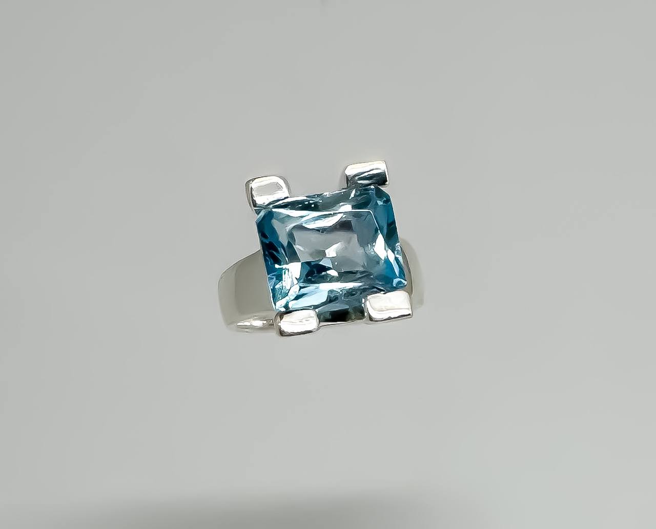 Blue Topaz Ring