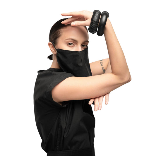 Round leather wristband