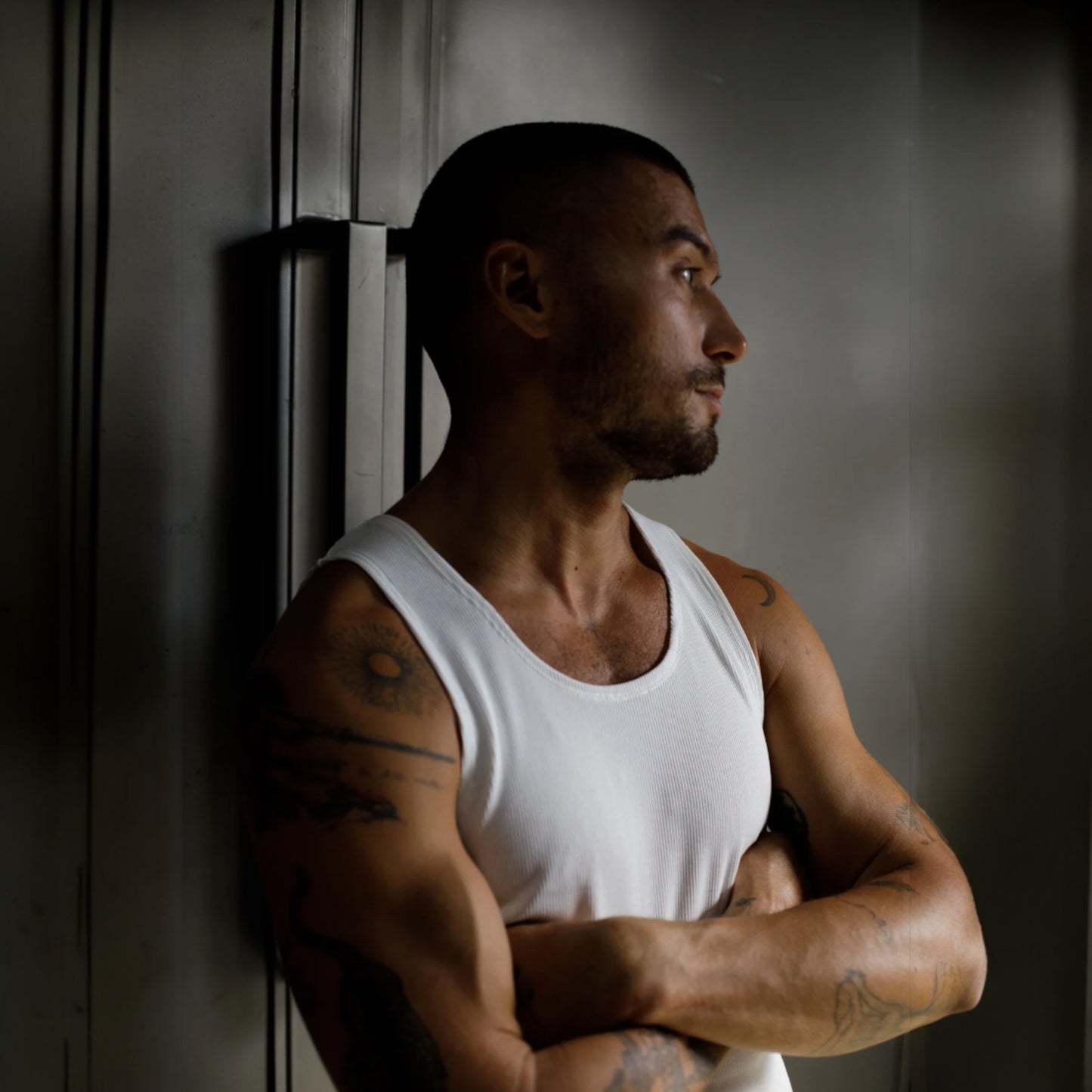 Ribbed singlet