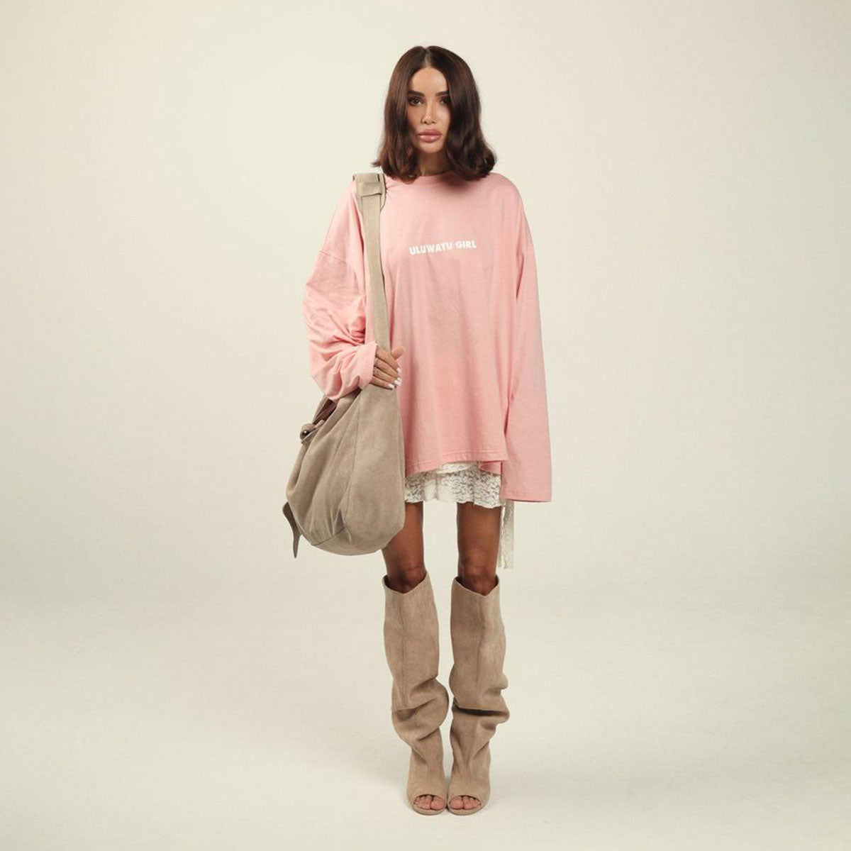 Longsleeve Uluwatu Girl In Soft Pink