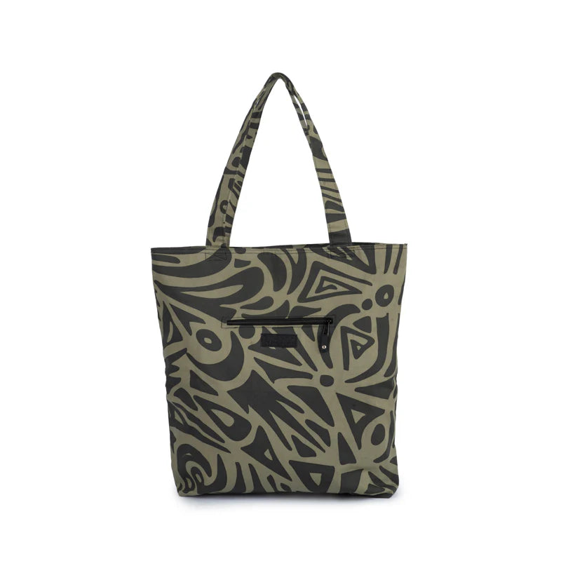 OLIVE & BLACK SHOULDER BAG
