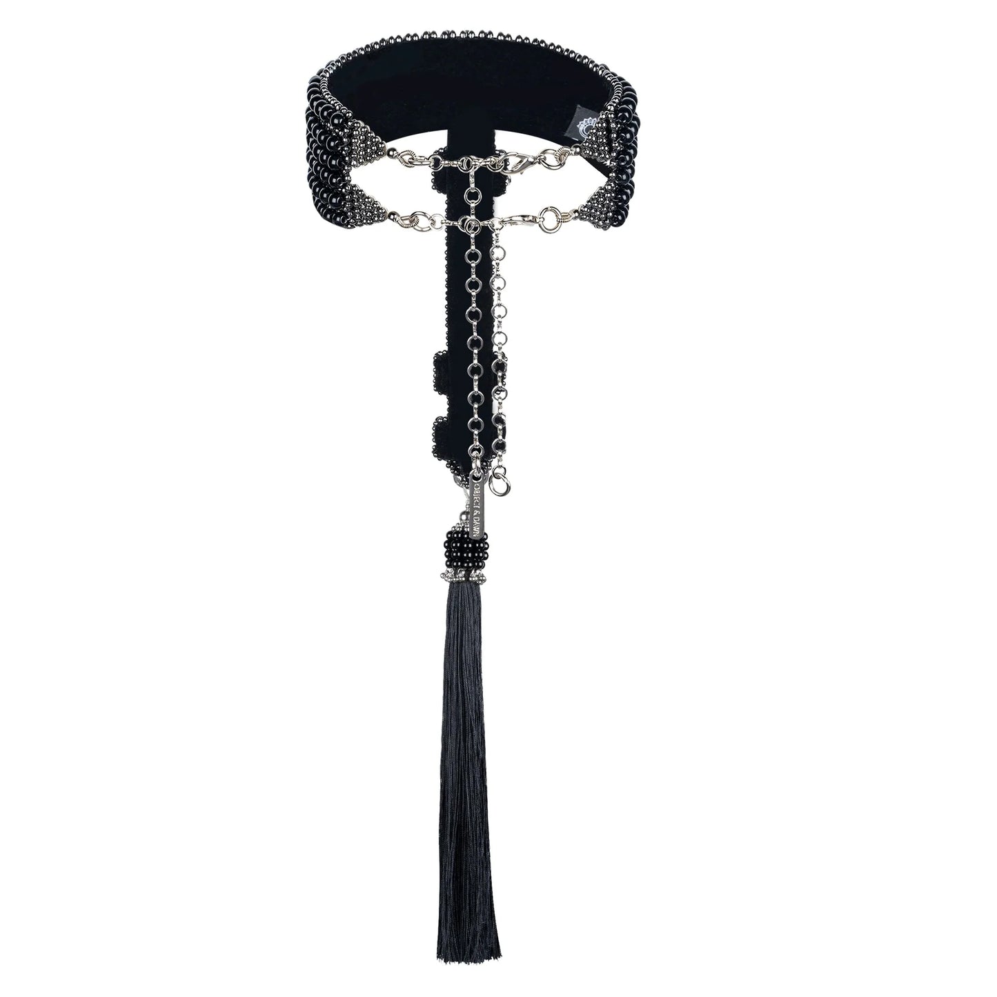 Elohim t-chocker in jet black