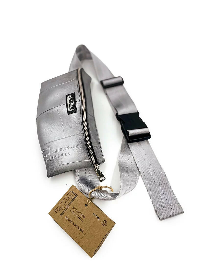 Belt bag from car inner tube