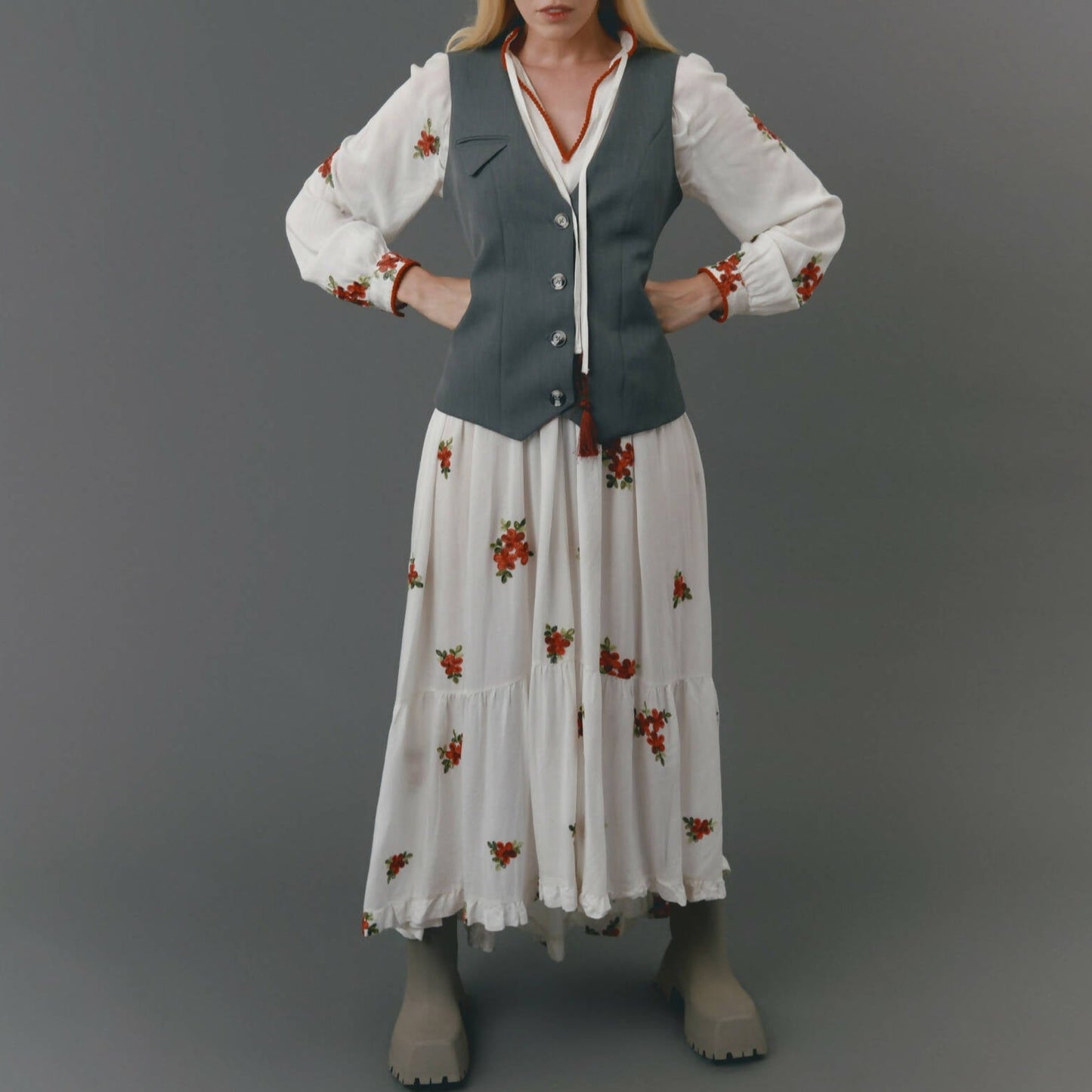 Jacket vest corset