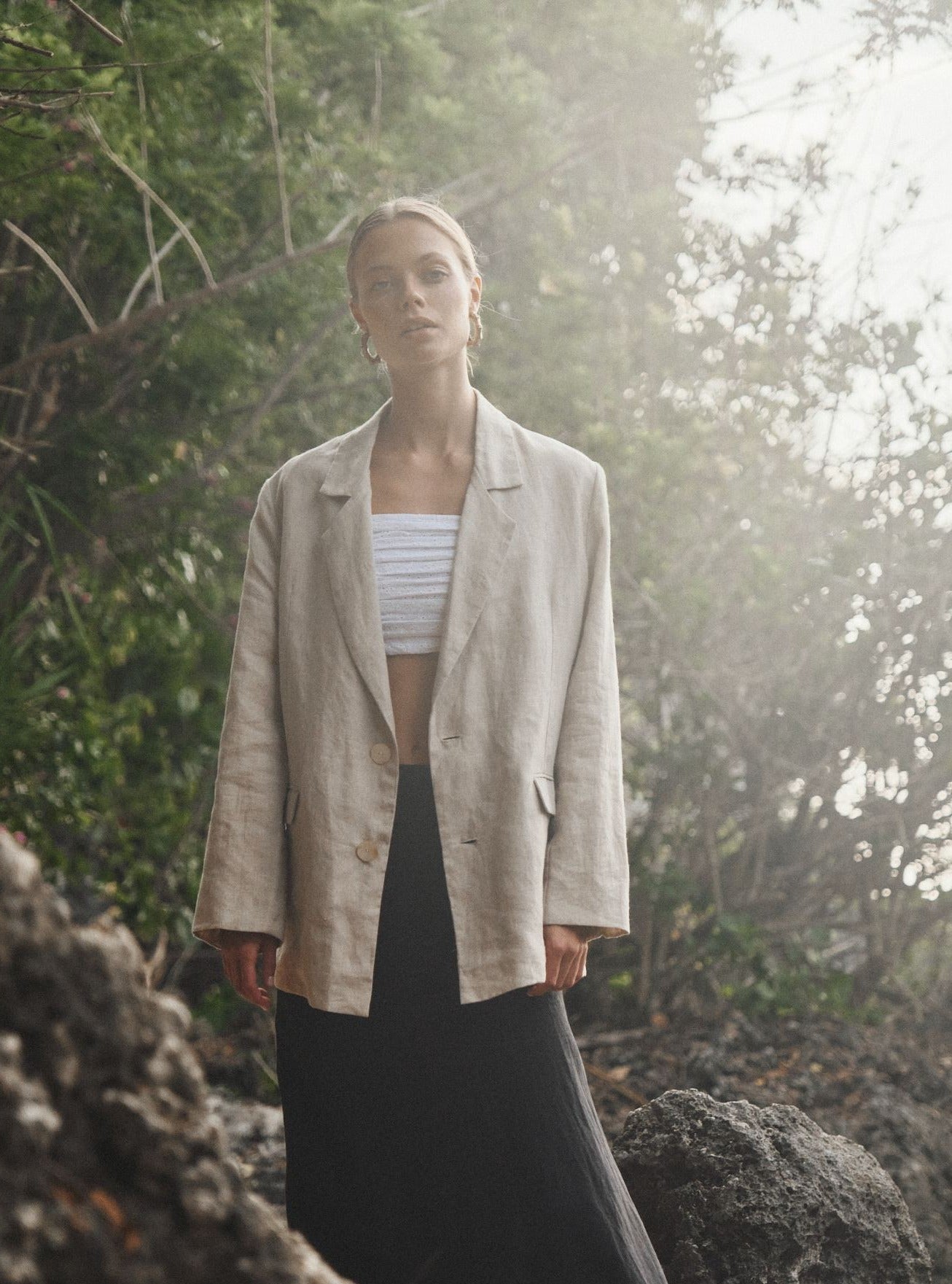 GLORIA Linen Blazer, 2 colors