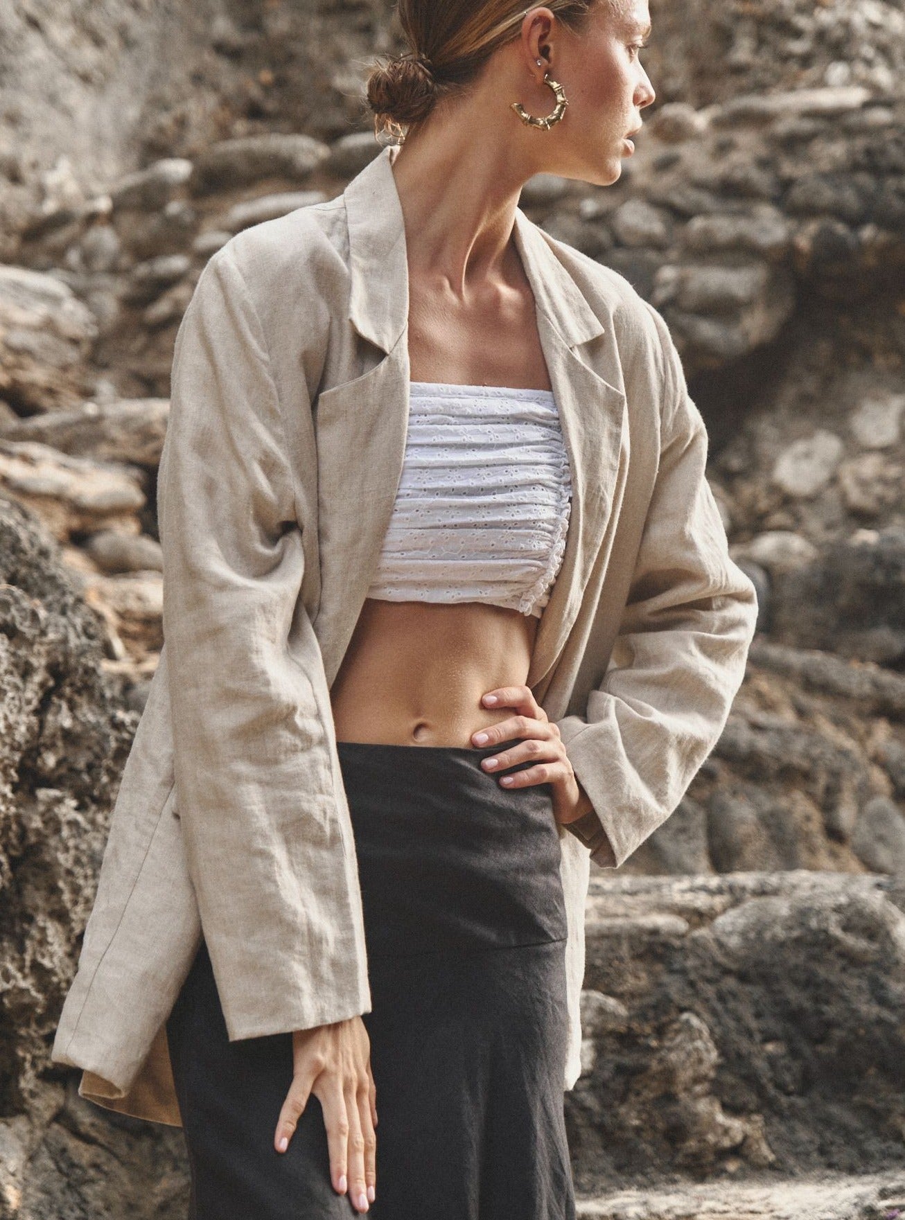 GLORIA Linen Blazer, 2 colors
