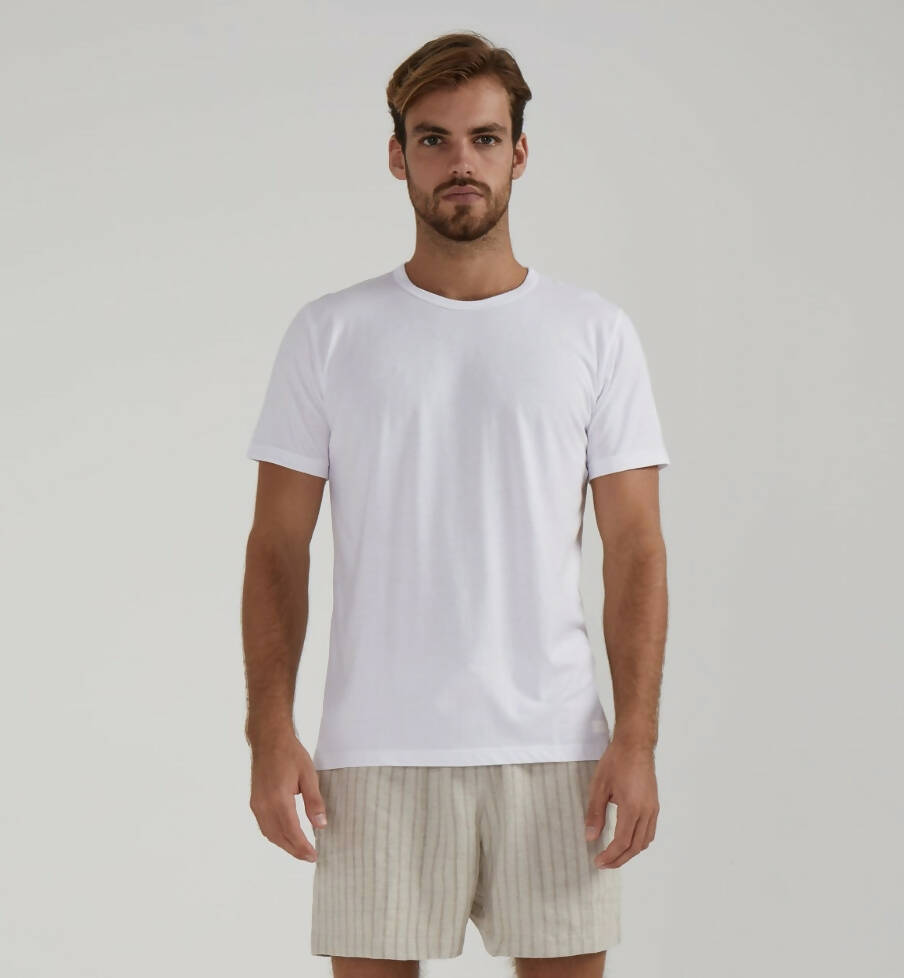 Klasik t-shirt in supima cotton - pure white