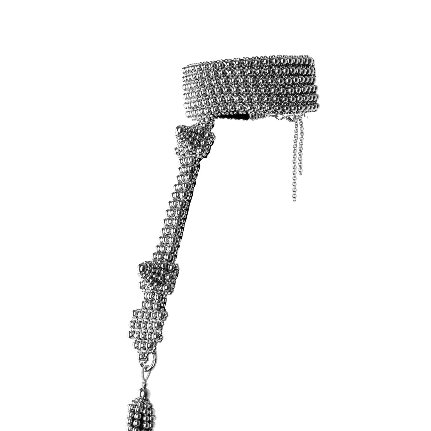 Elohim t-choker in silver