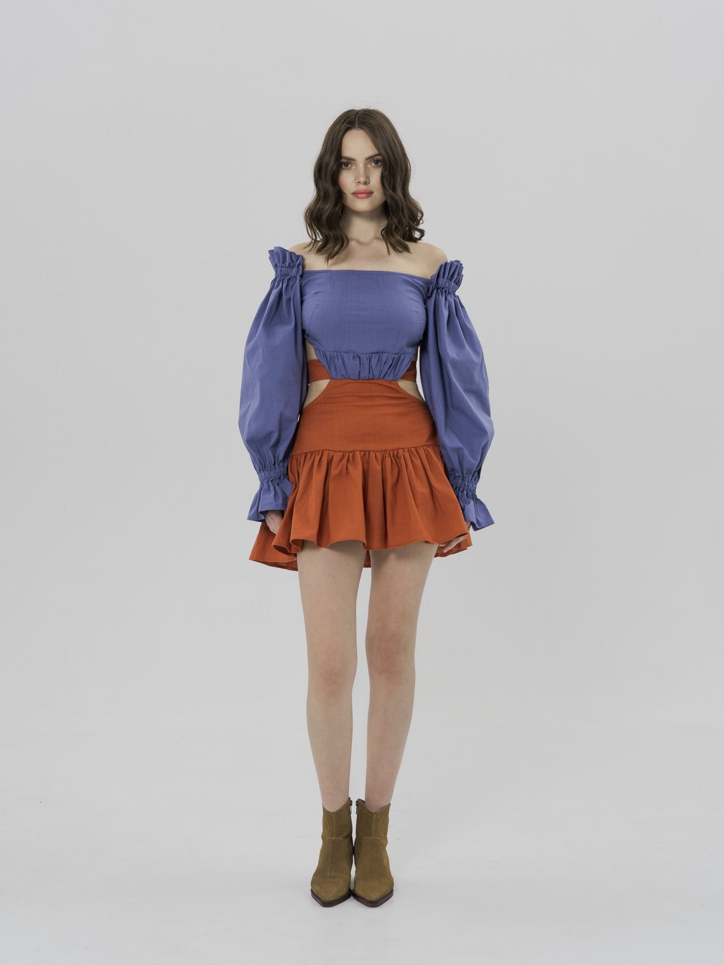 ADELE Multicoloured Mini Dress