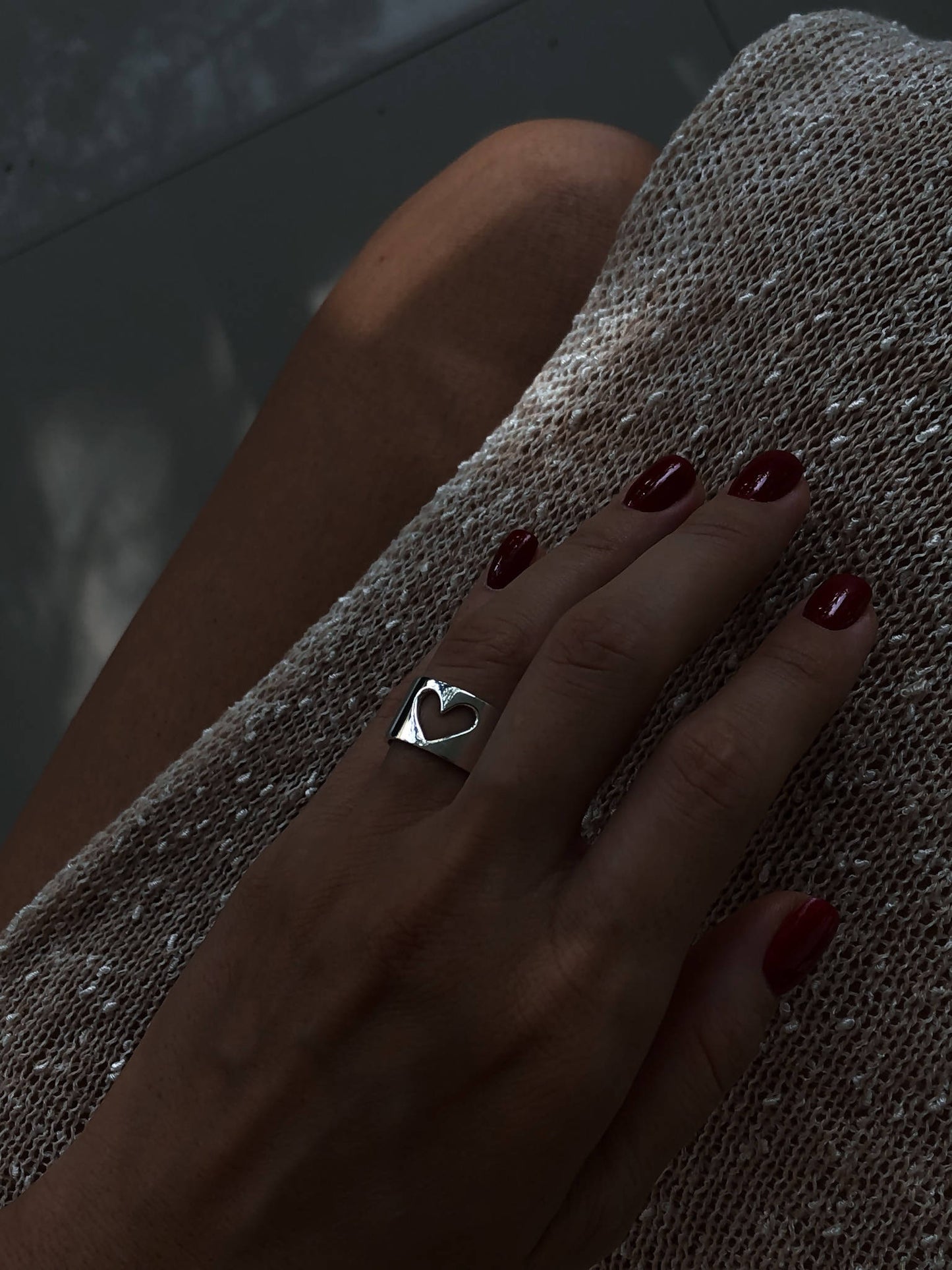 The Open Heart Ring