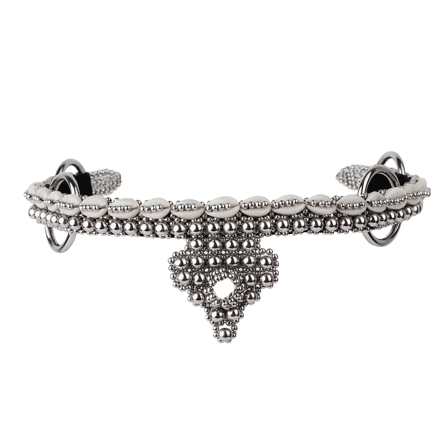 Rushi modular headpieces system in silver