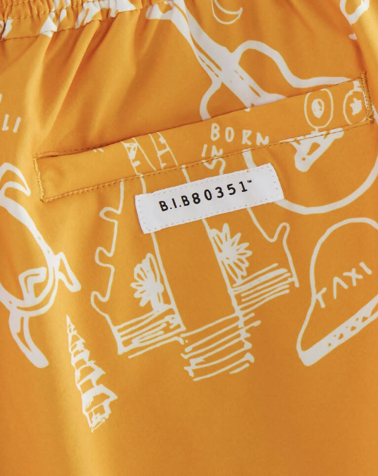Recycled swim shirts