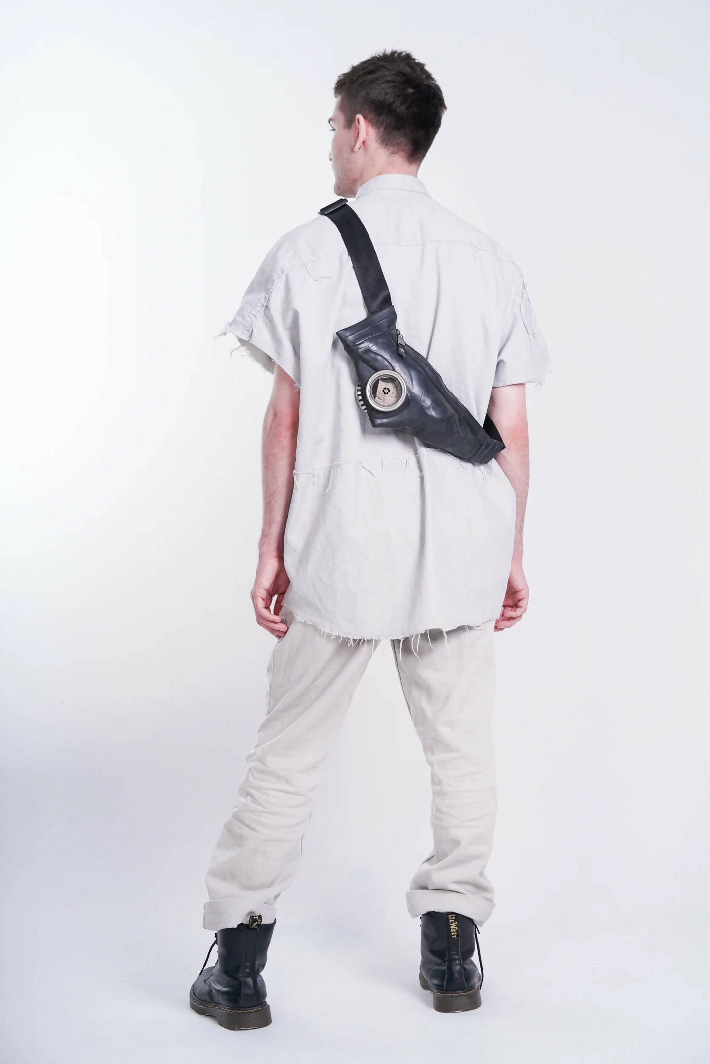 Gasmask bag on belt