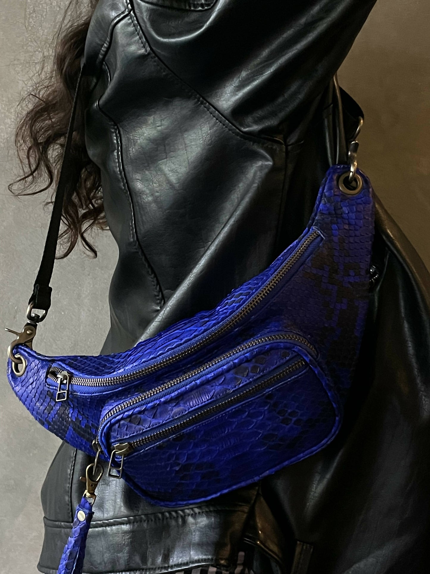 Colorful python bag