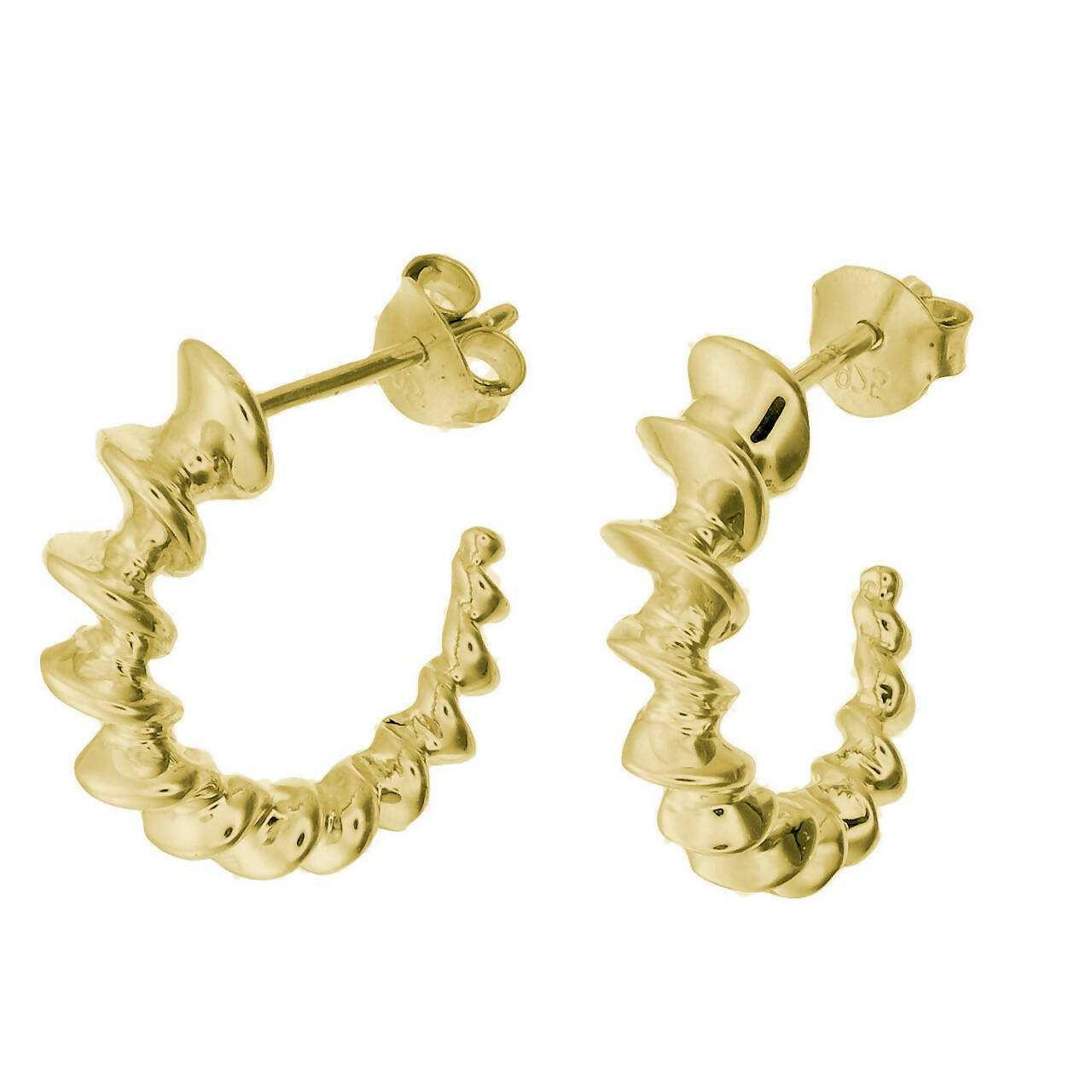 Spiral earrings