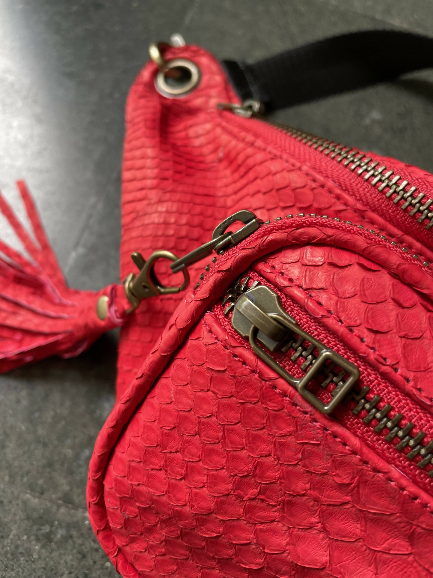 Colorful python bag