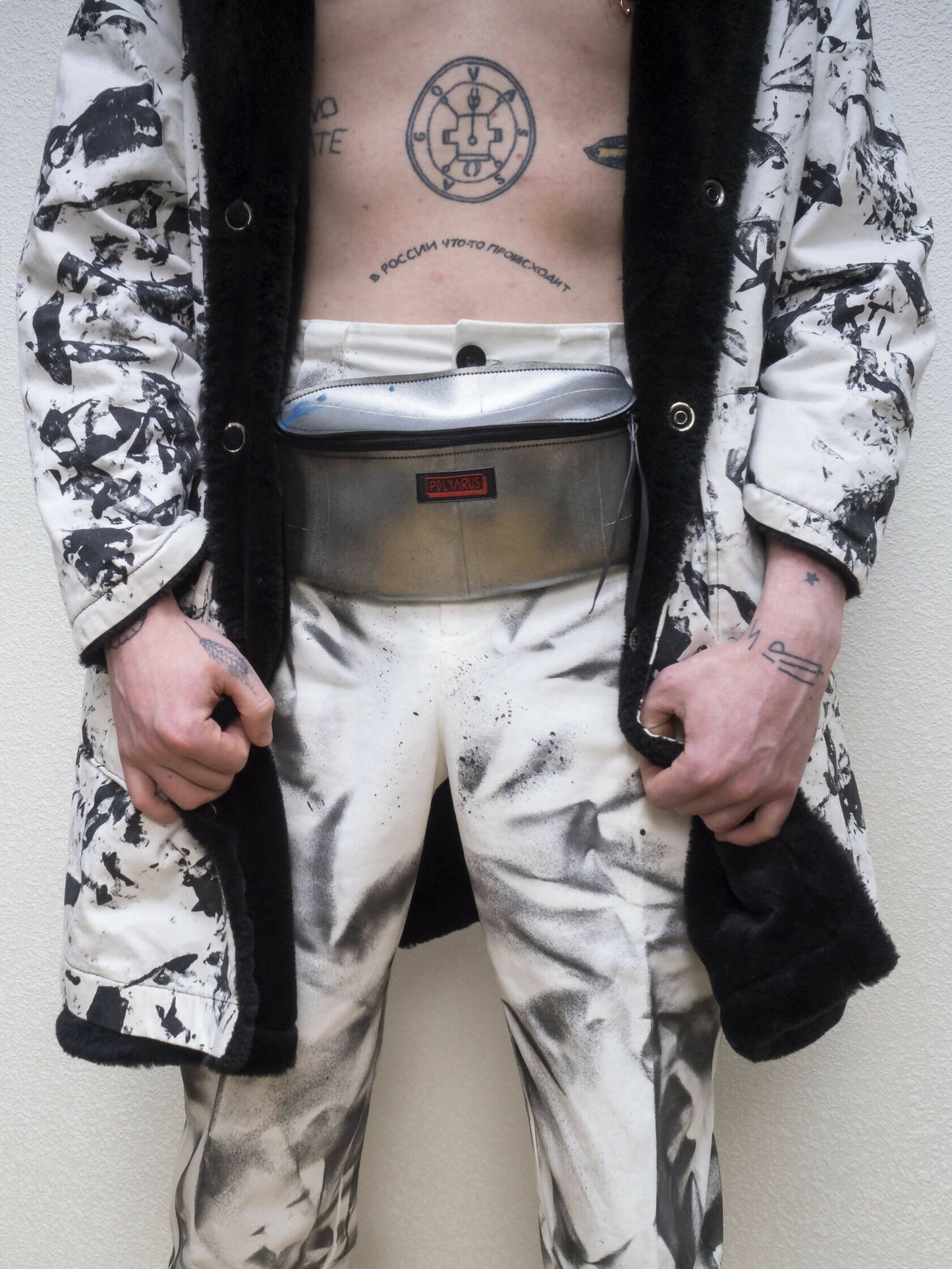 Belt bag from car inner tube
