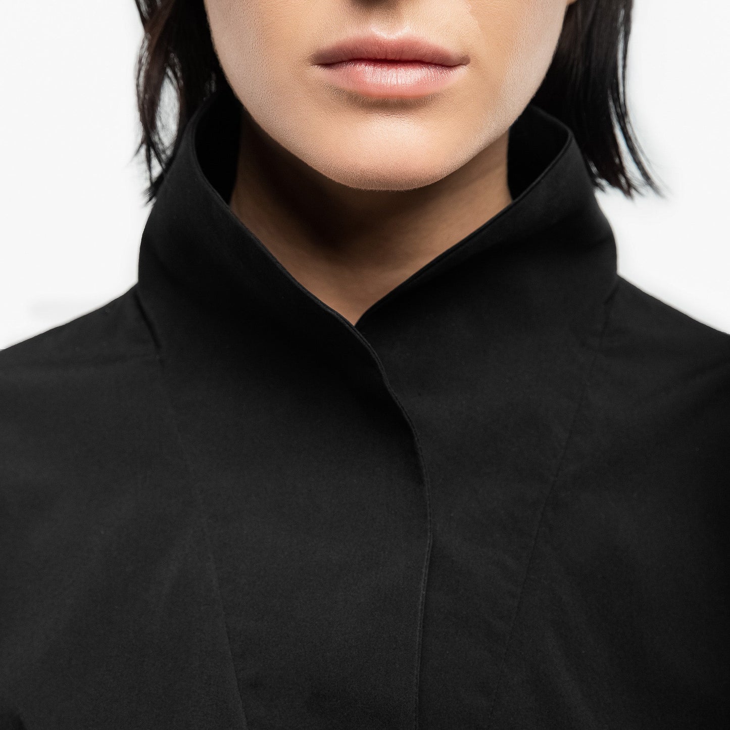 WOMENS FUTURISTIC CROP BLOUSE | OVERZ