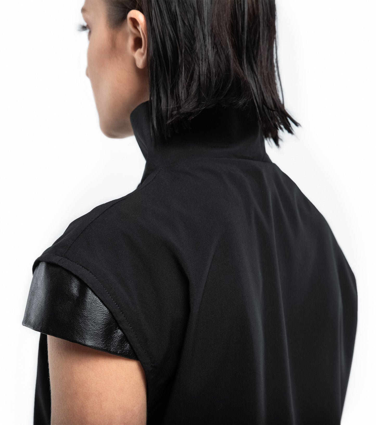 WOMENS FUTURISTIC CROP BLOUSE | OVERZ