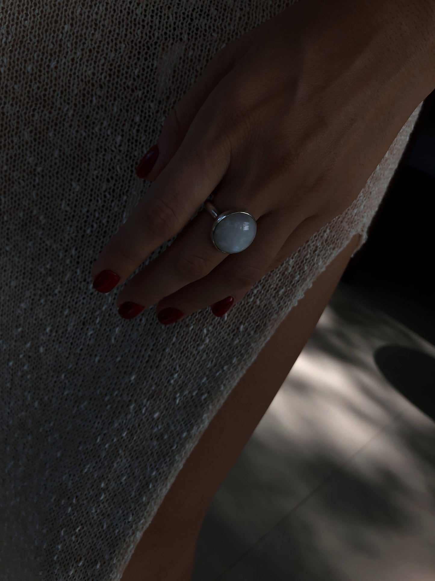The Moon Stone Ring