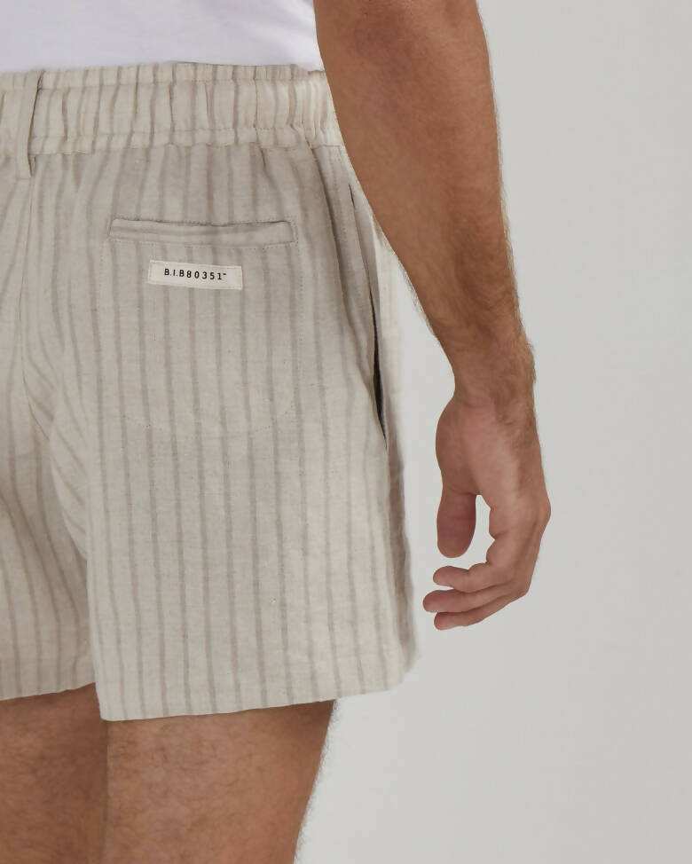 24/7 lounge linen short - hedonist.bali