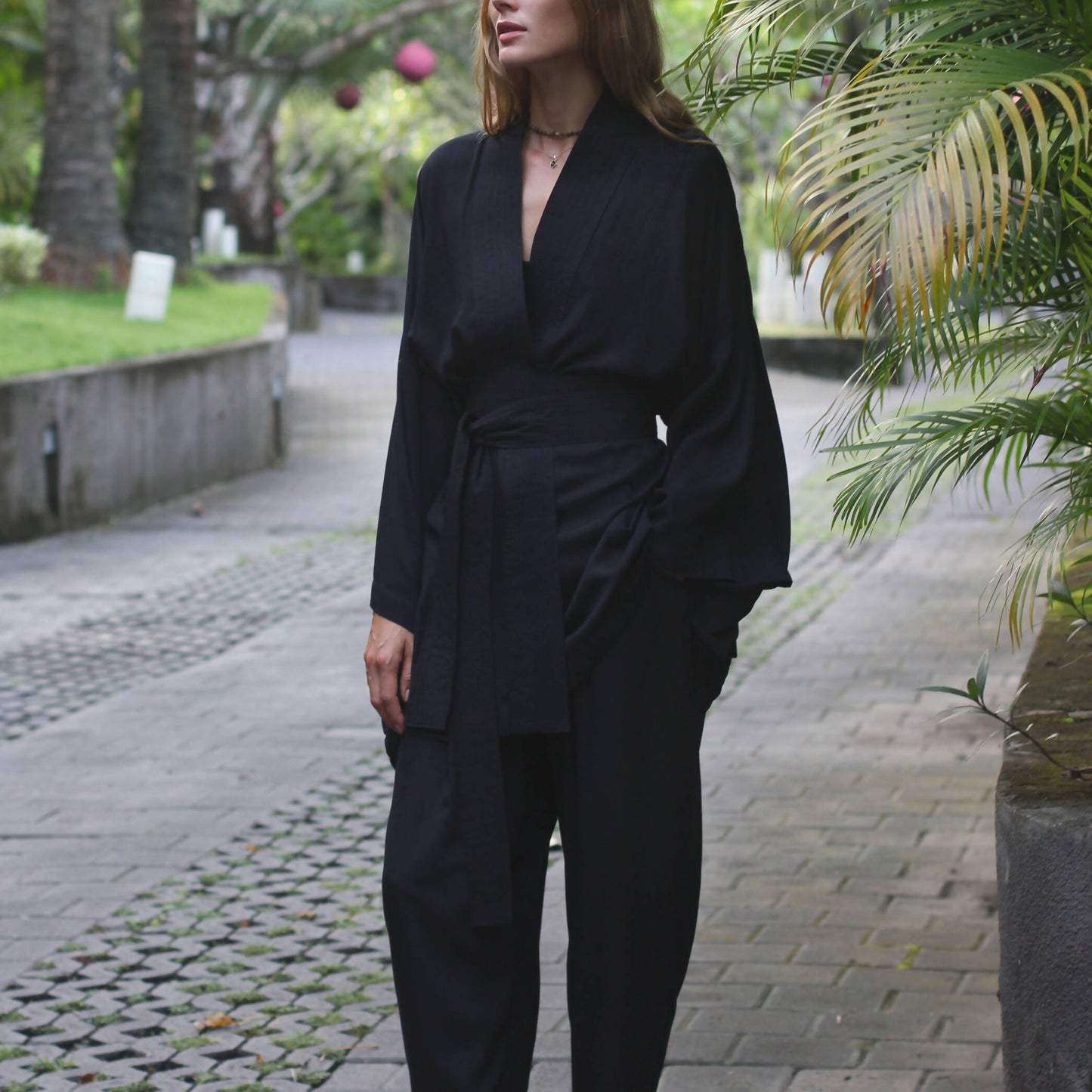 Short Japanese kimono