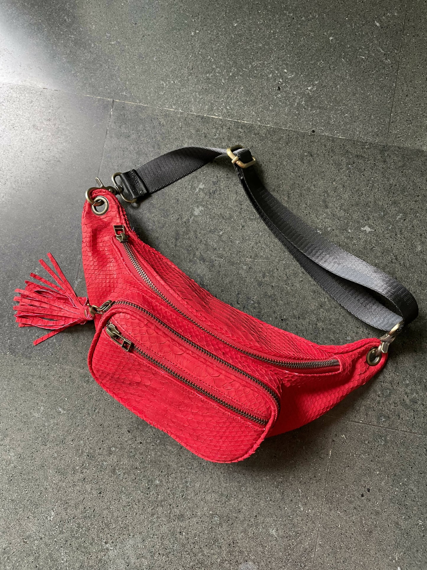 Colorful python bag