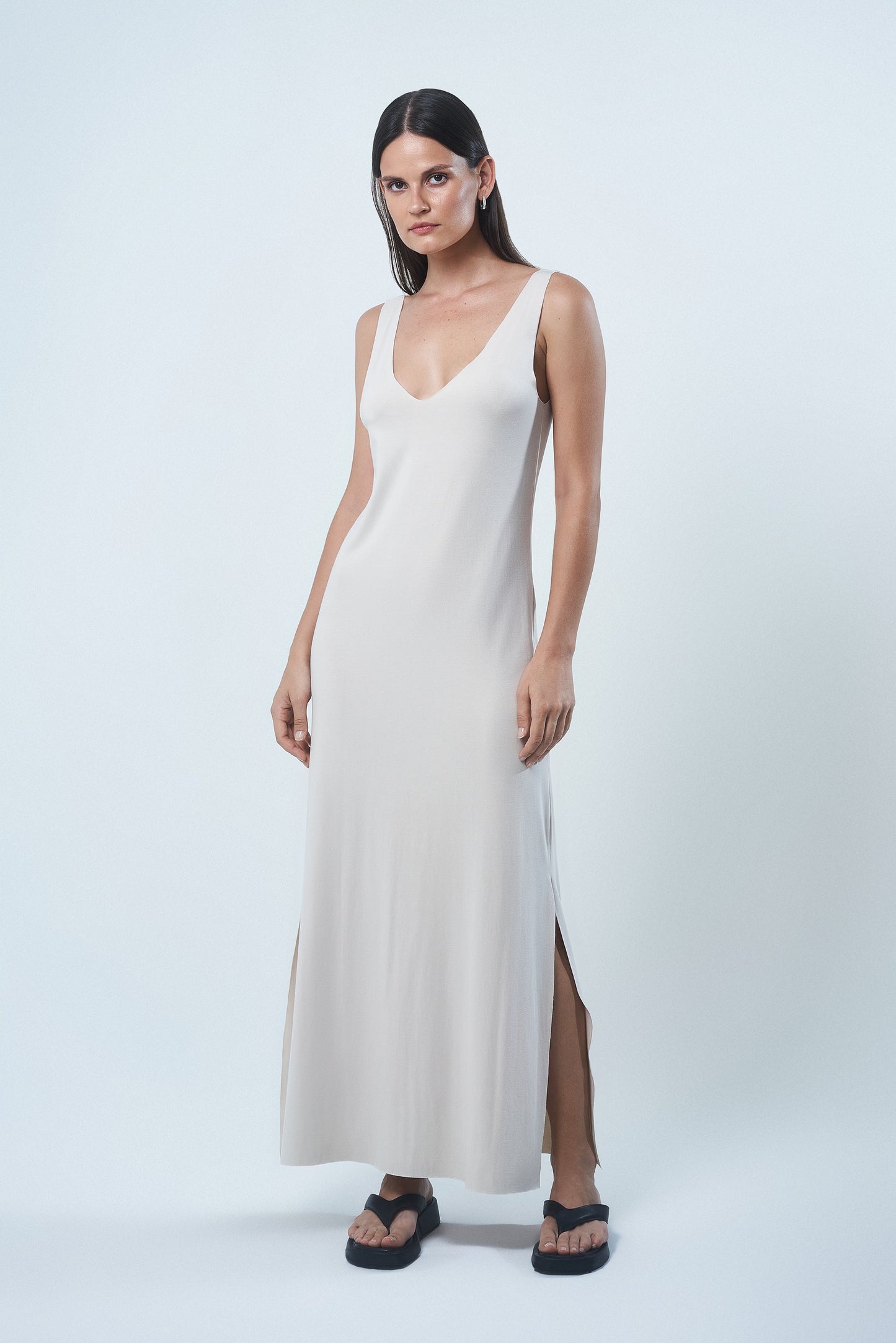 AVA raw cut dress
