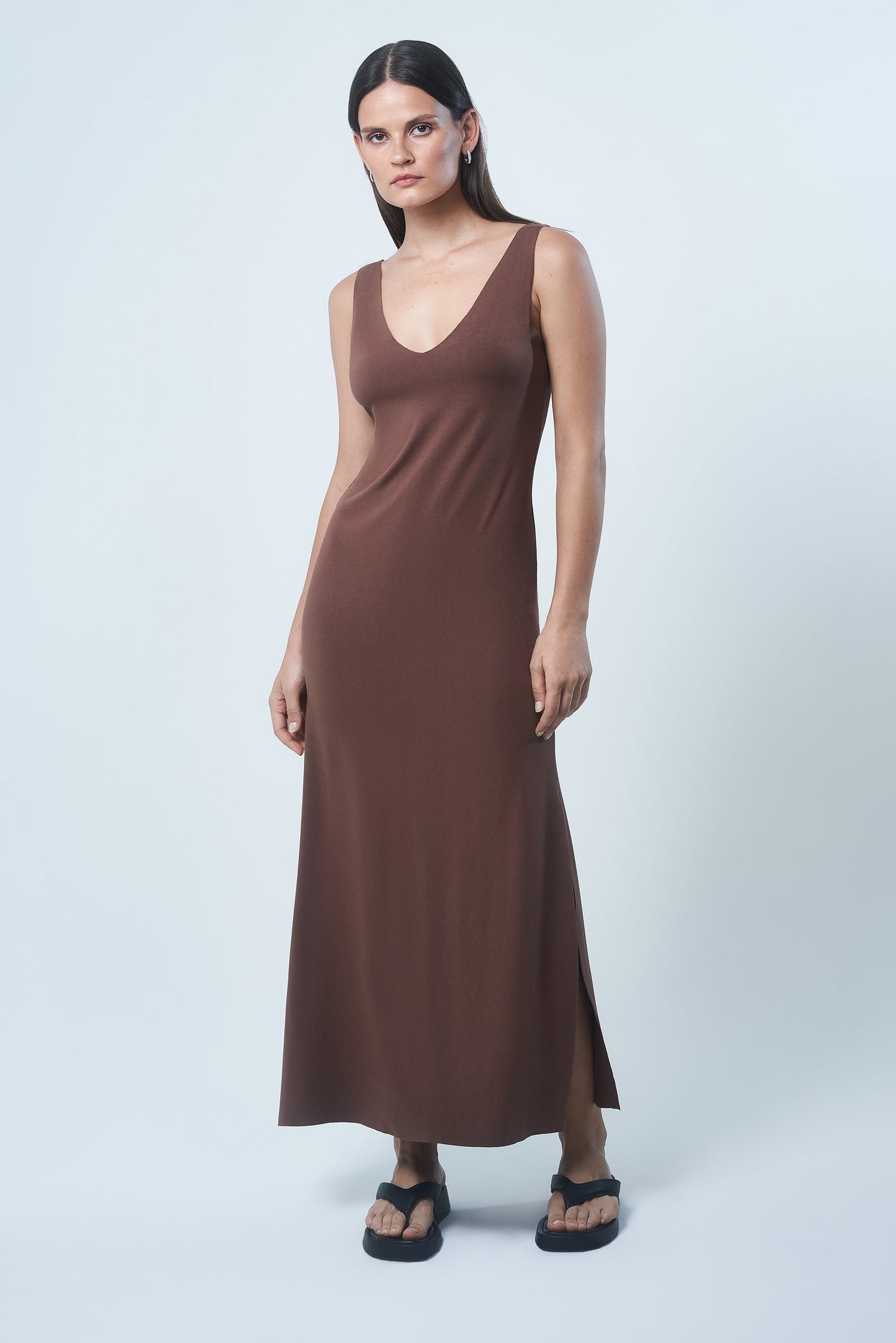 AVA raw cut dress