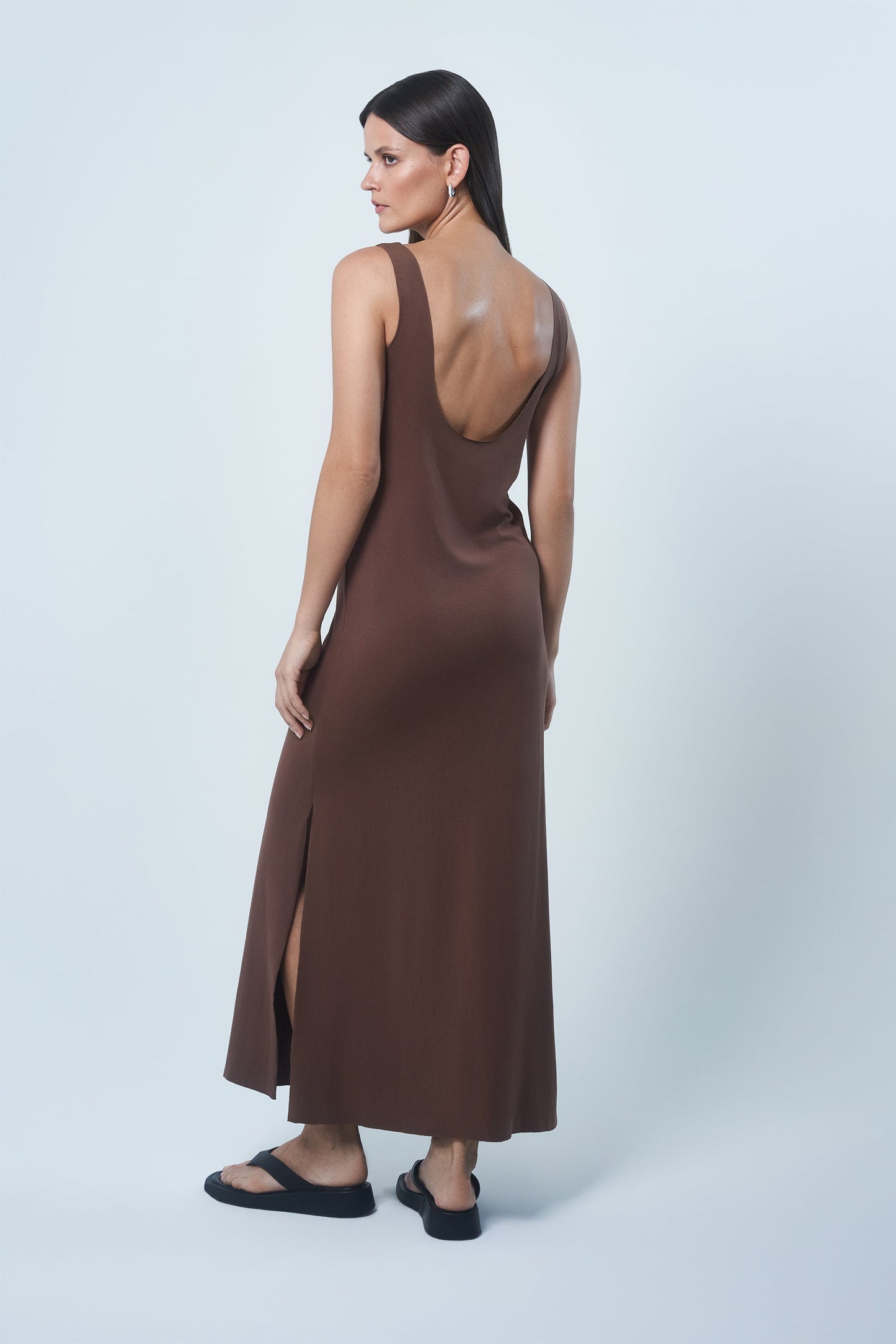 AVA raw cut dress