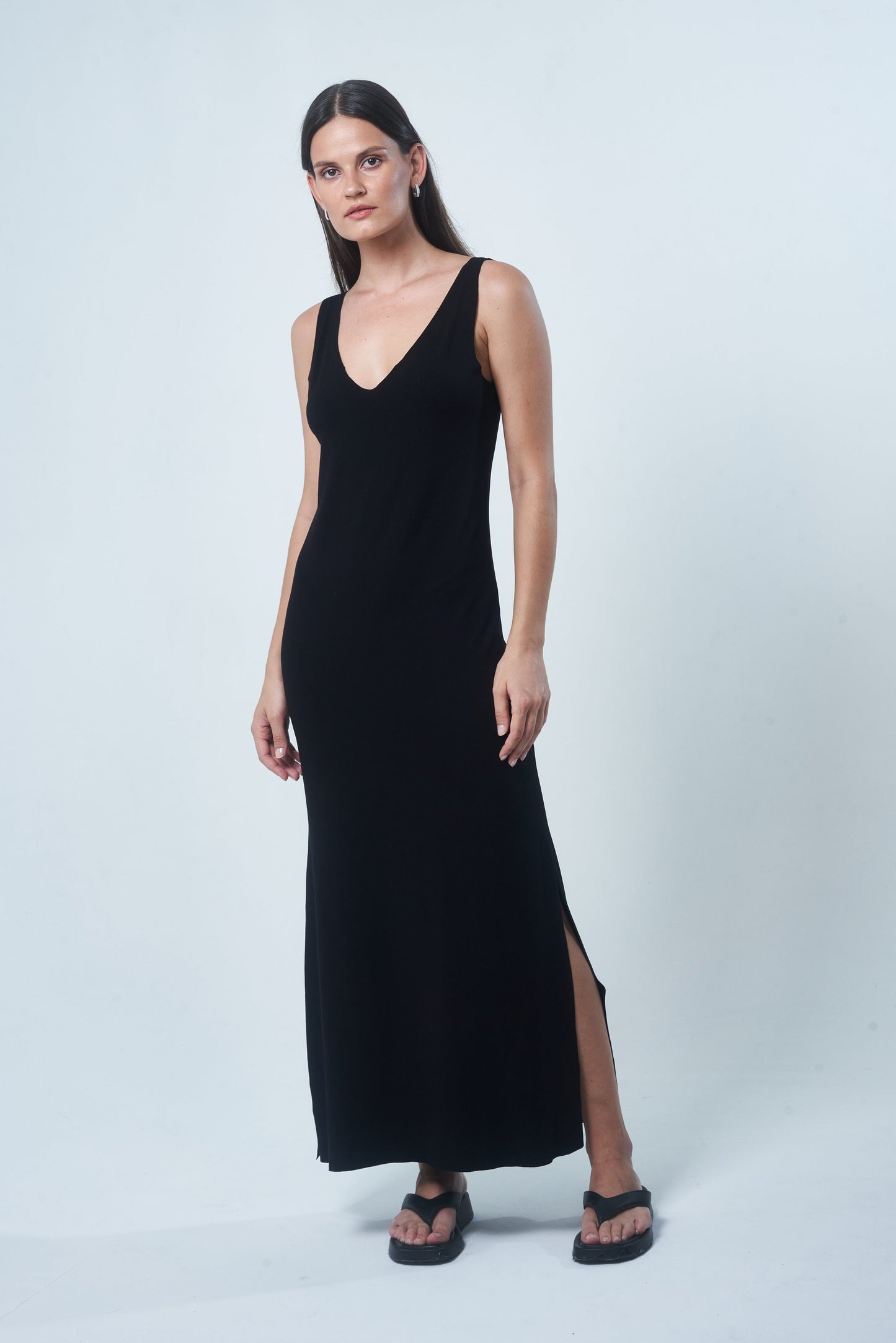 AVA raw cut dress