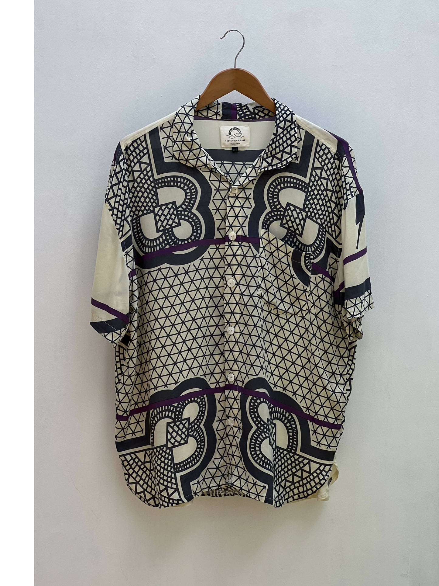 Basotho lounge shirt vanilla