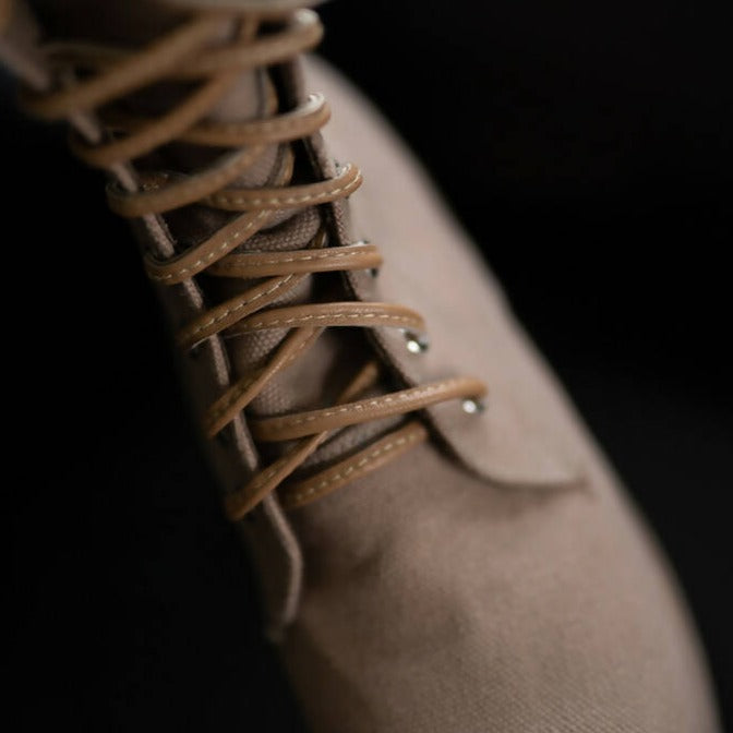 Canva combat boots - hedonist.bali