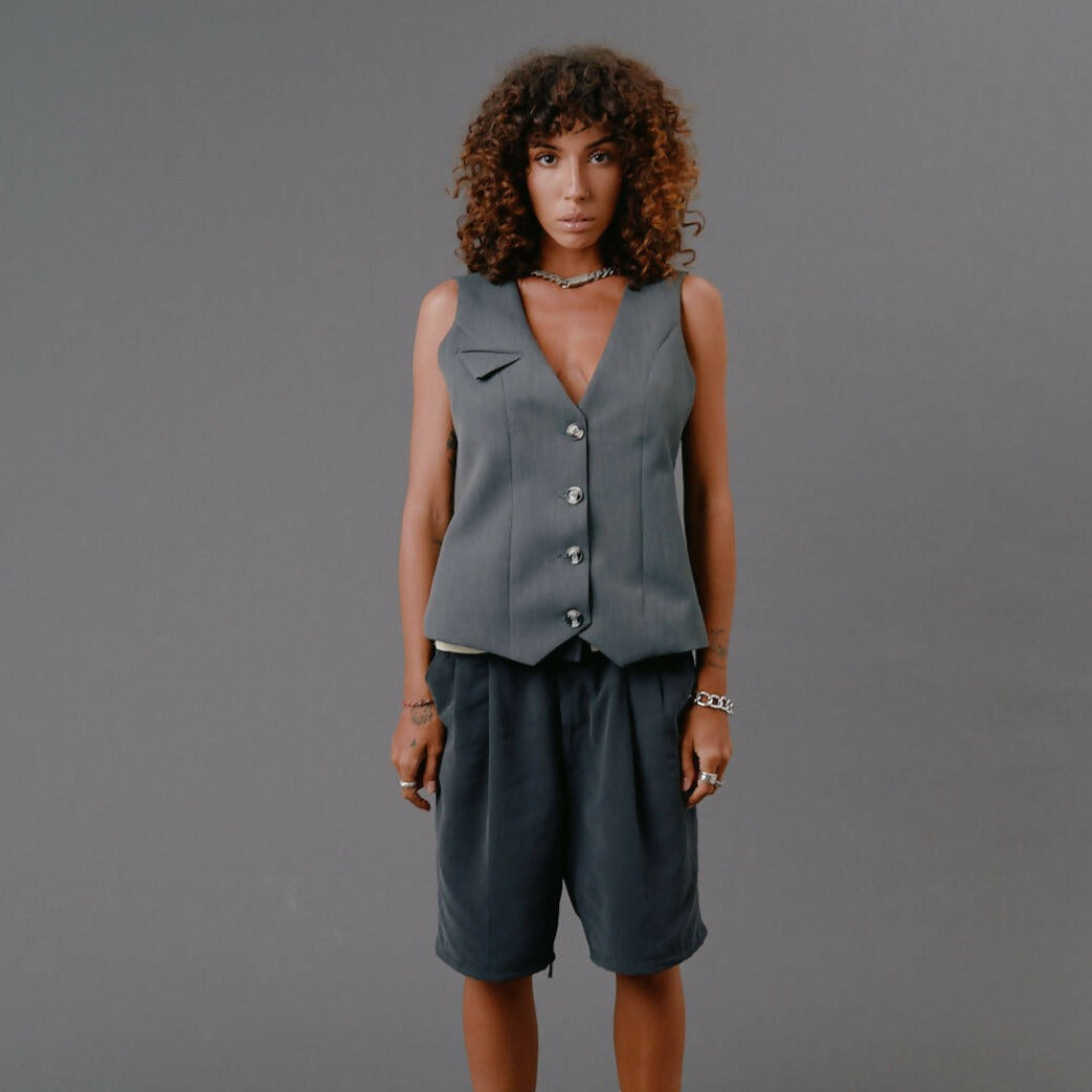 Jacket vest corset