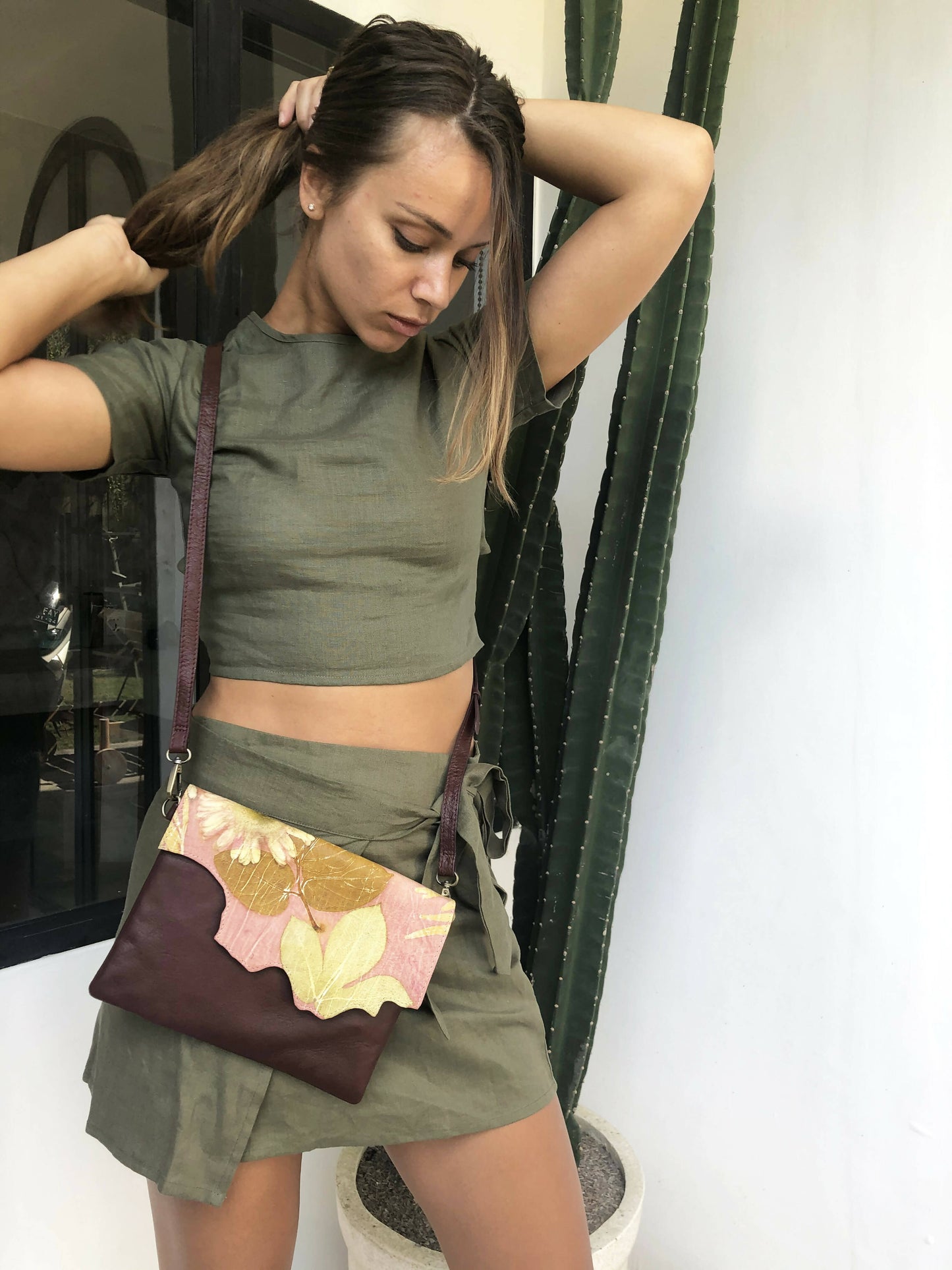 Unique Leather Handmade FARO Bag