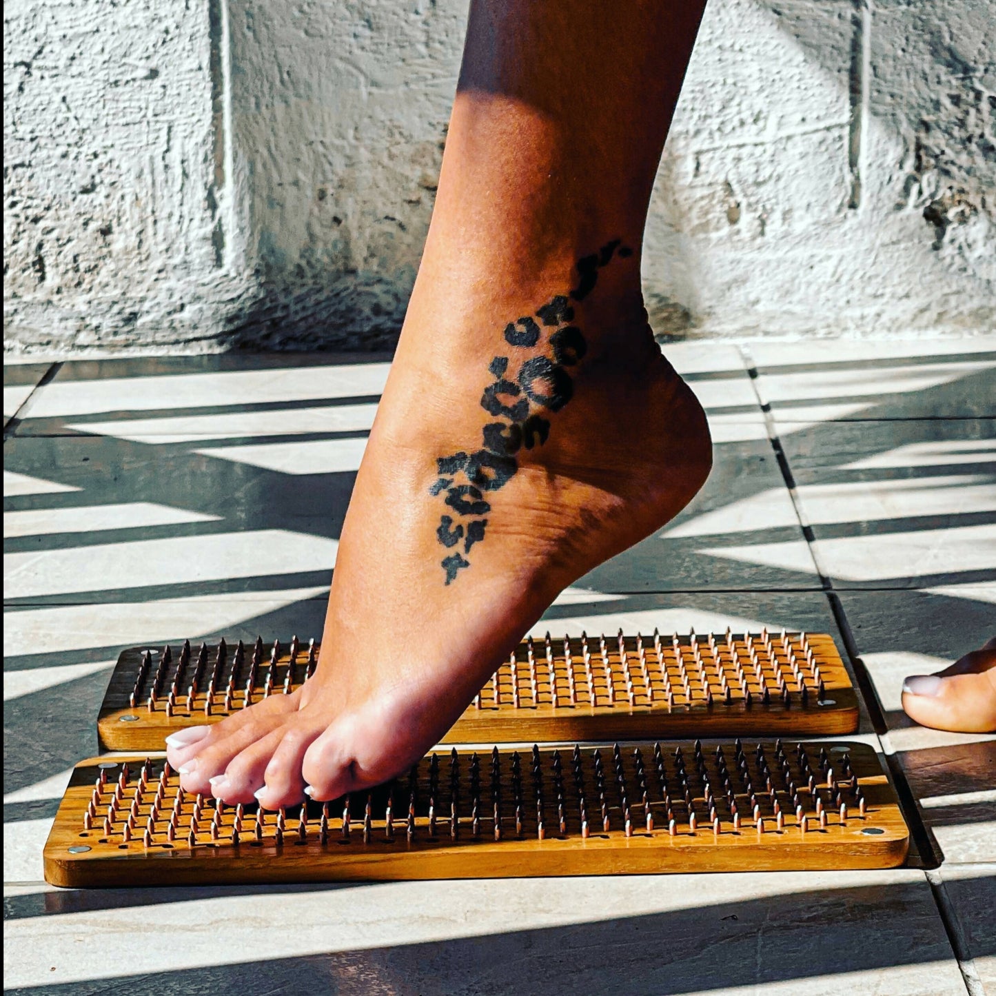 Sadhu Board with Copper Nails - hedonist.bali