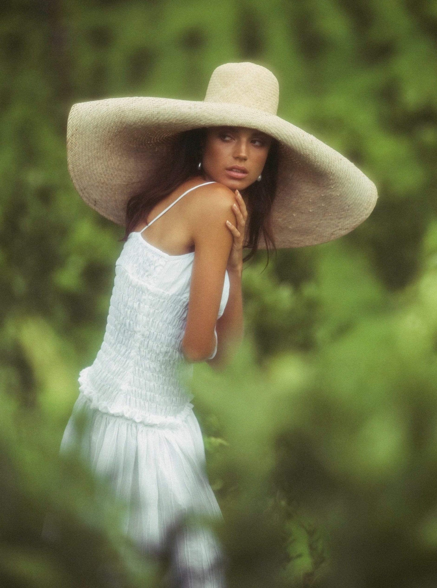 Art of Simplicity Dresses KATE Boho Midi Dress in White