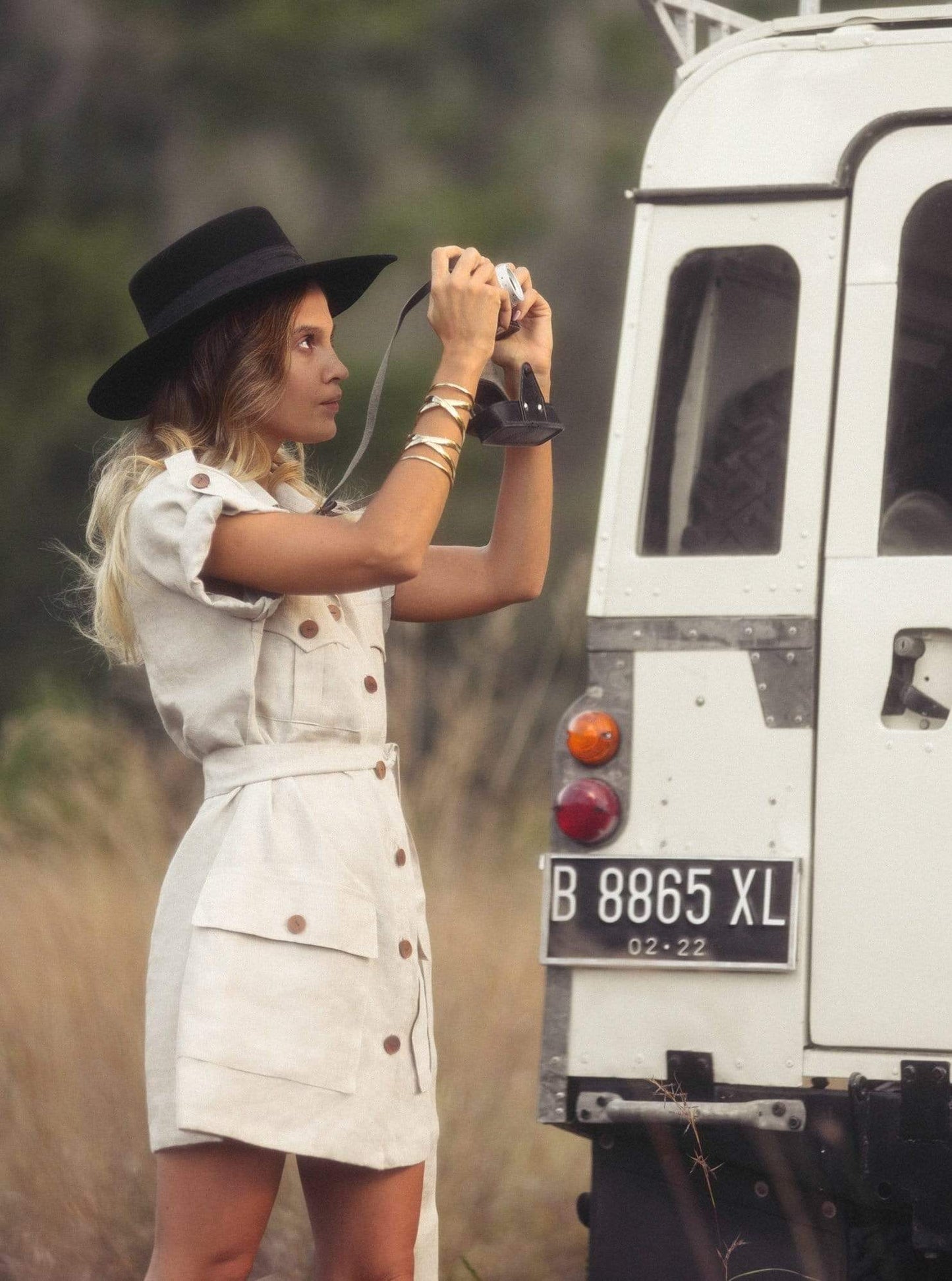 Art of Simplicity Dresses MADELYN Safari Shirt Dress