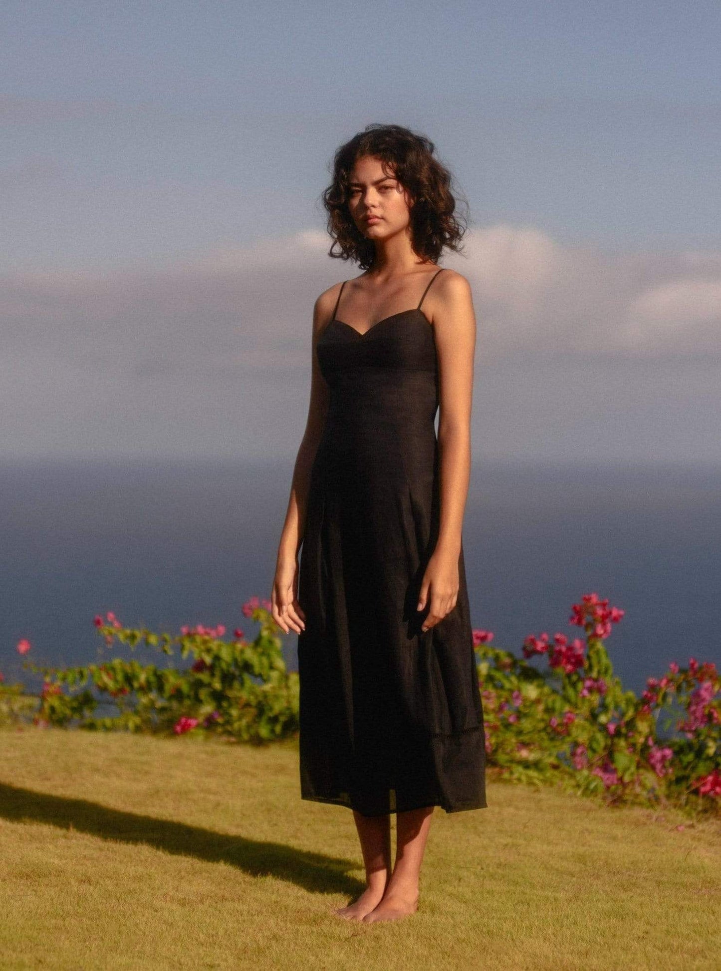 Art of Simplicity Dresses MIA Evening Linen Dress