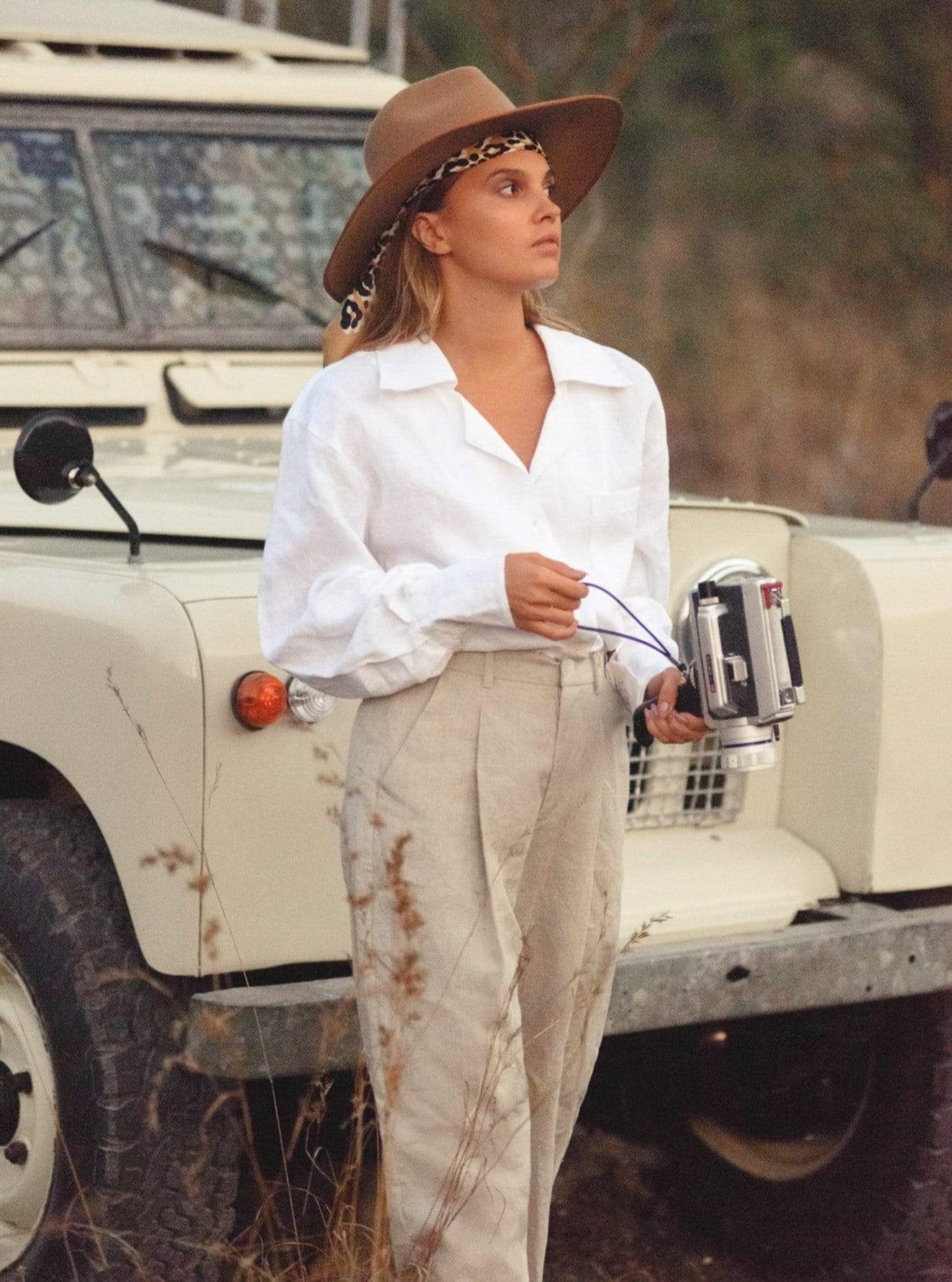 Art of Simplicity Pants ELISSA Tapered Linen Pants