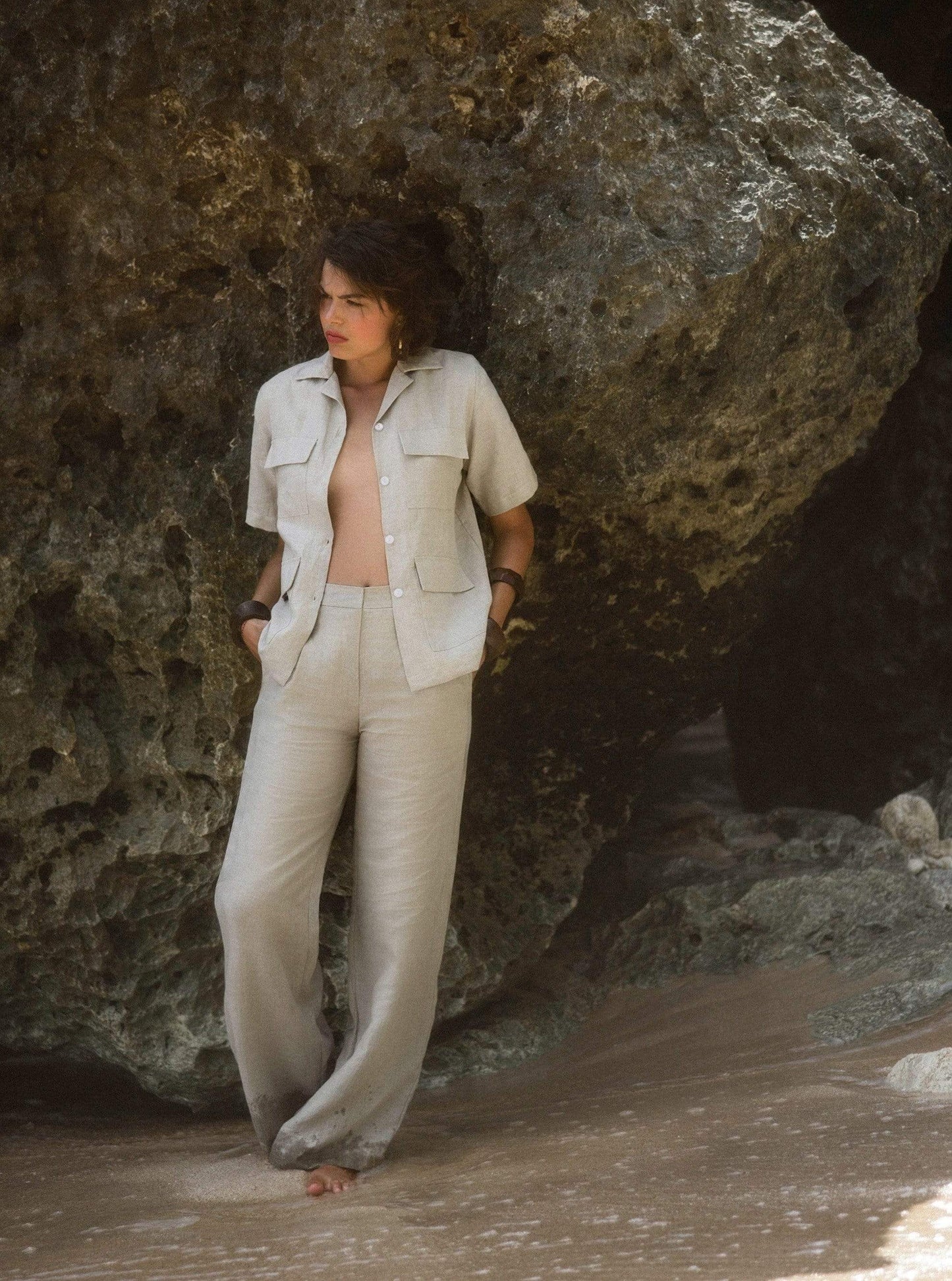 Art of Simplicity Pants KATA Linen Palazzo Pants
