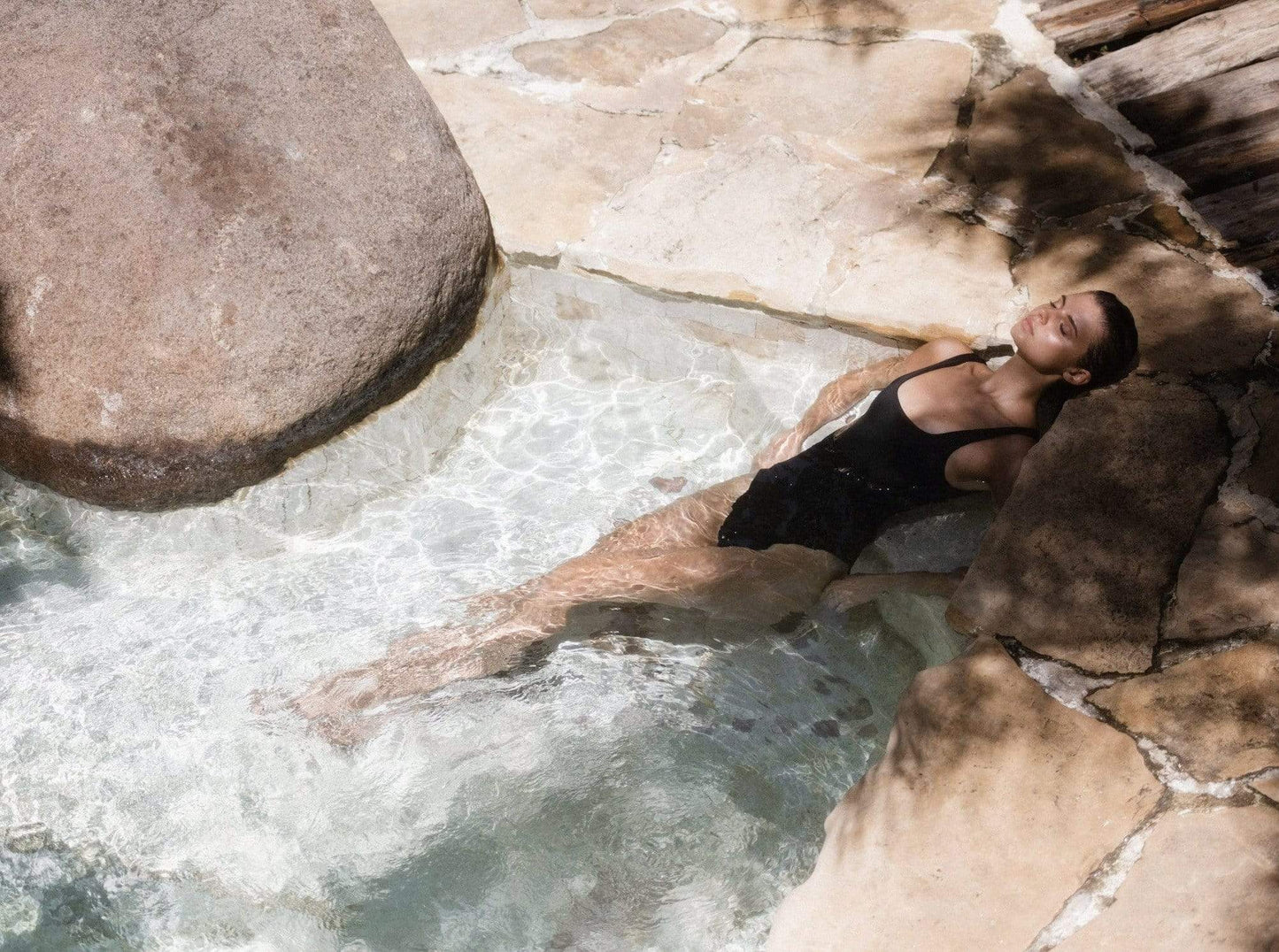 Art of Simplicity Swimwear & Beachwear Black One-Piece Swimsuit