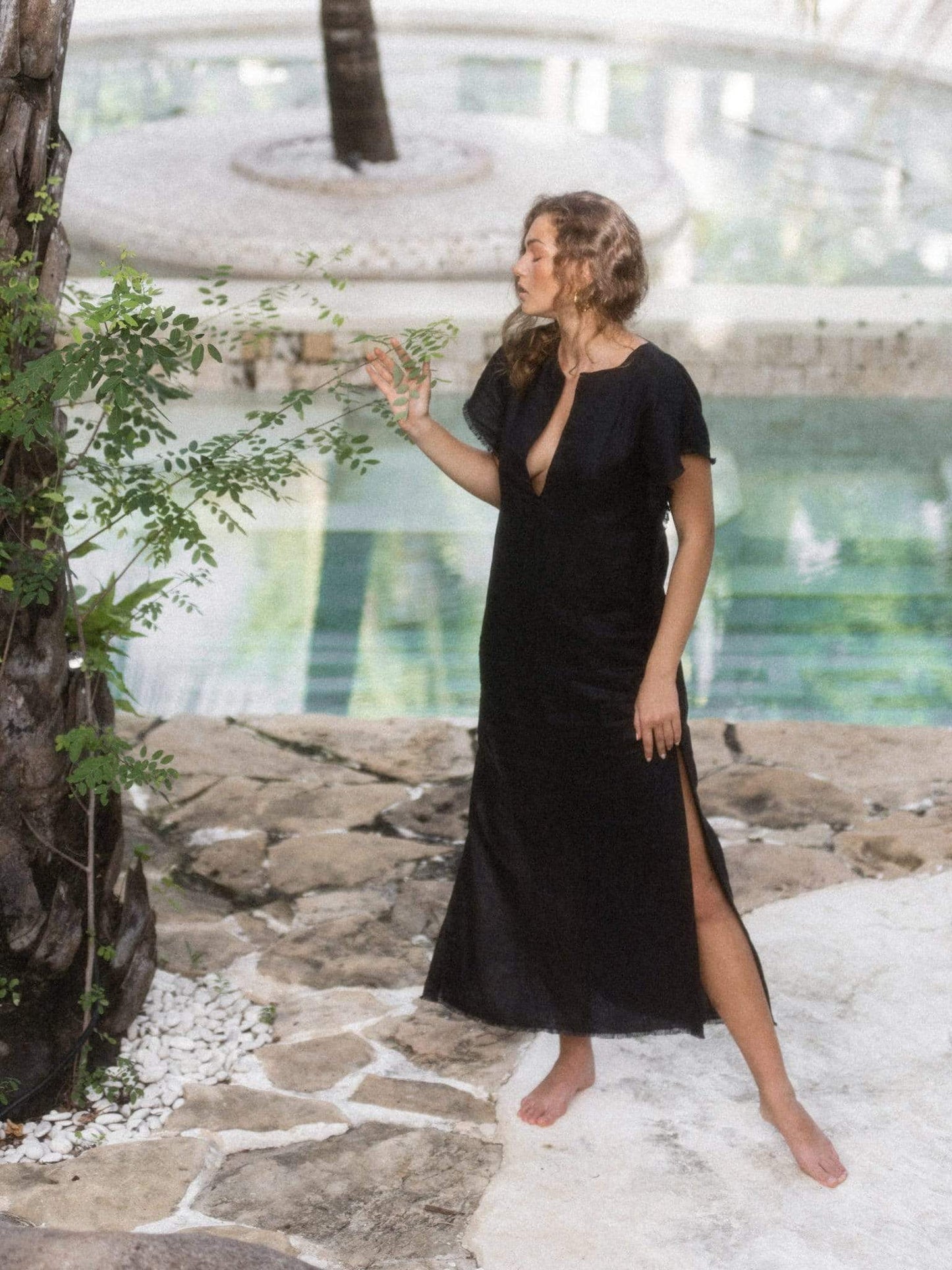 Art of Simplicity Swimwear & Beachwear DIANA Linen Tunic