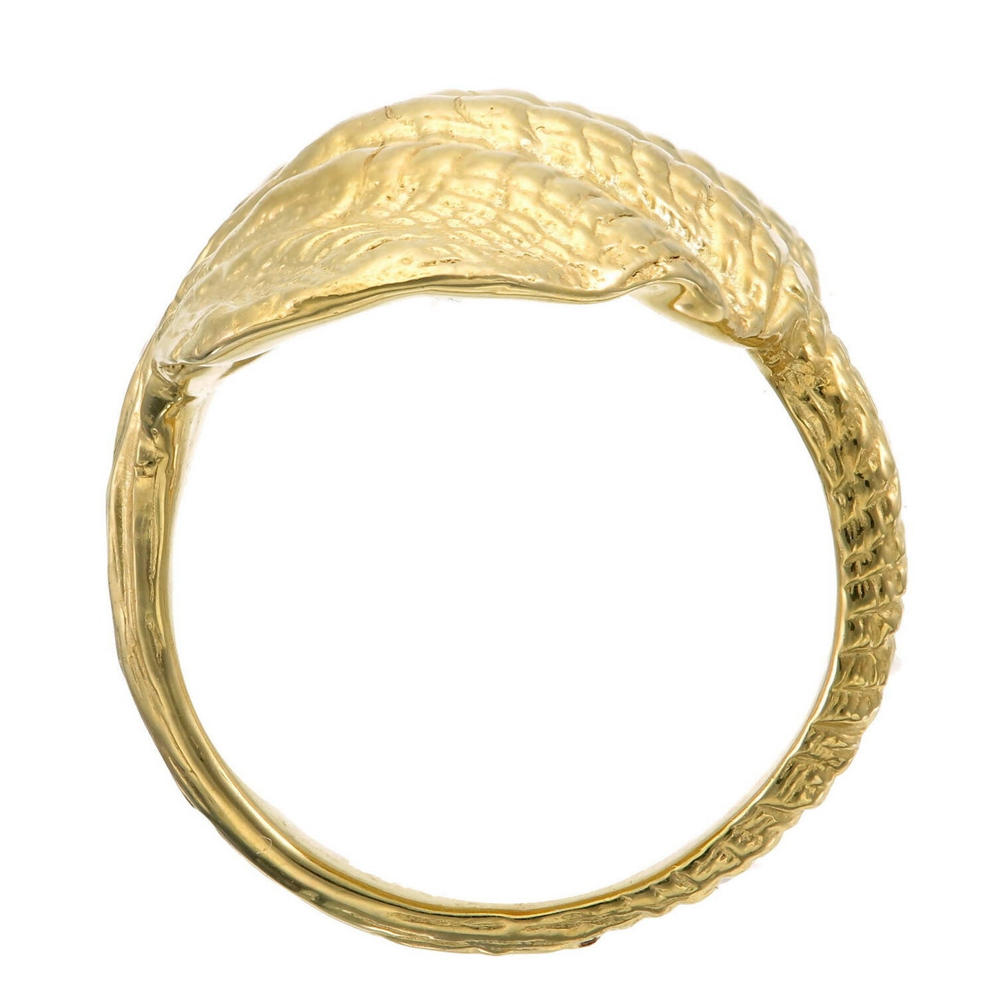 Clam shell ring