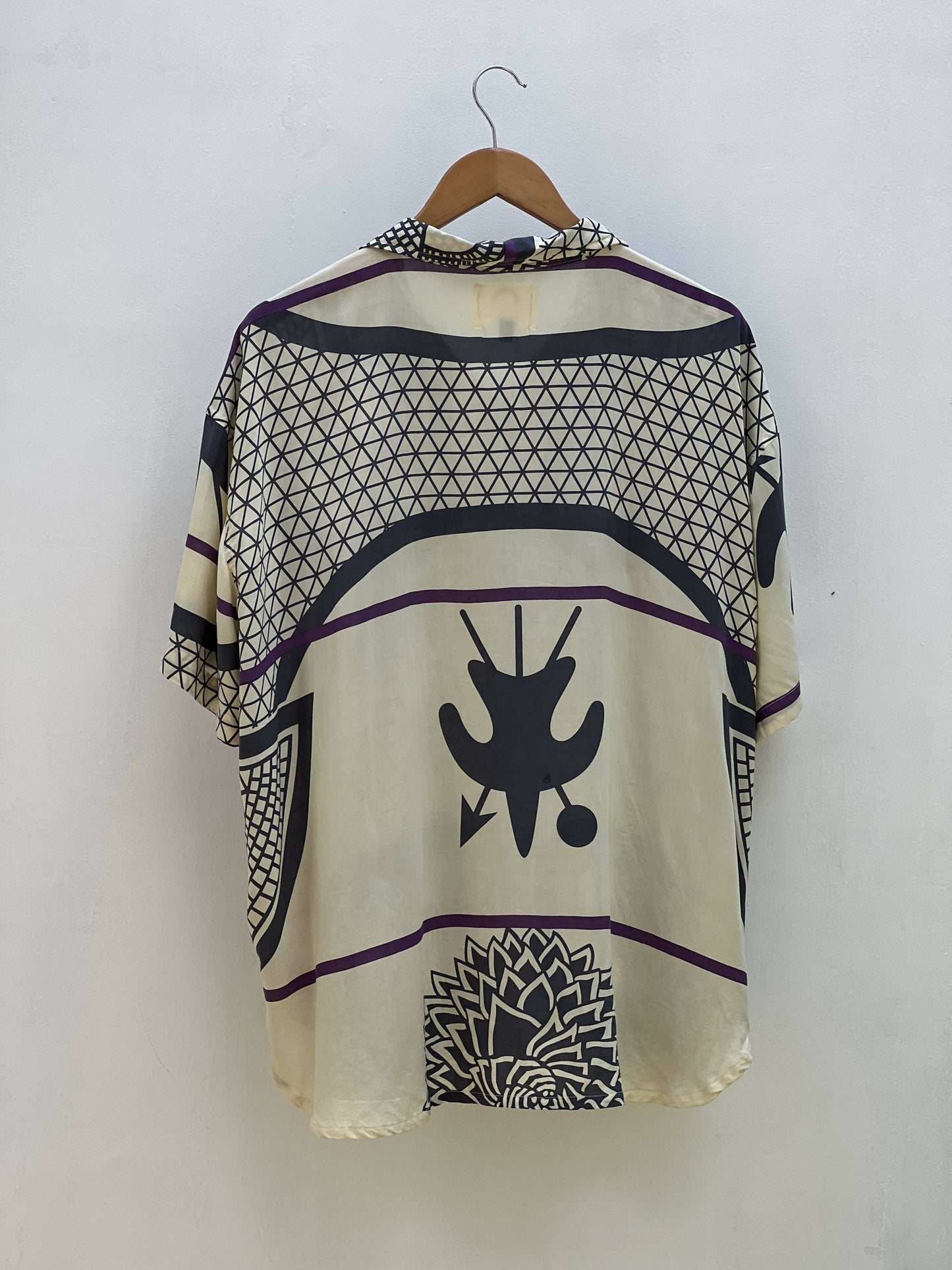 Basotho lounge shirt vanilla