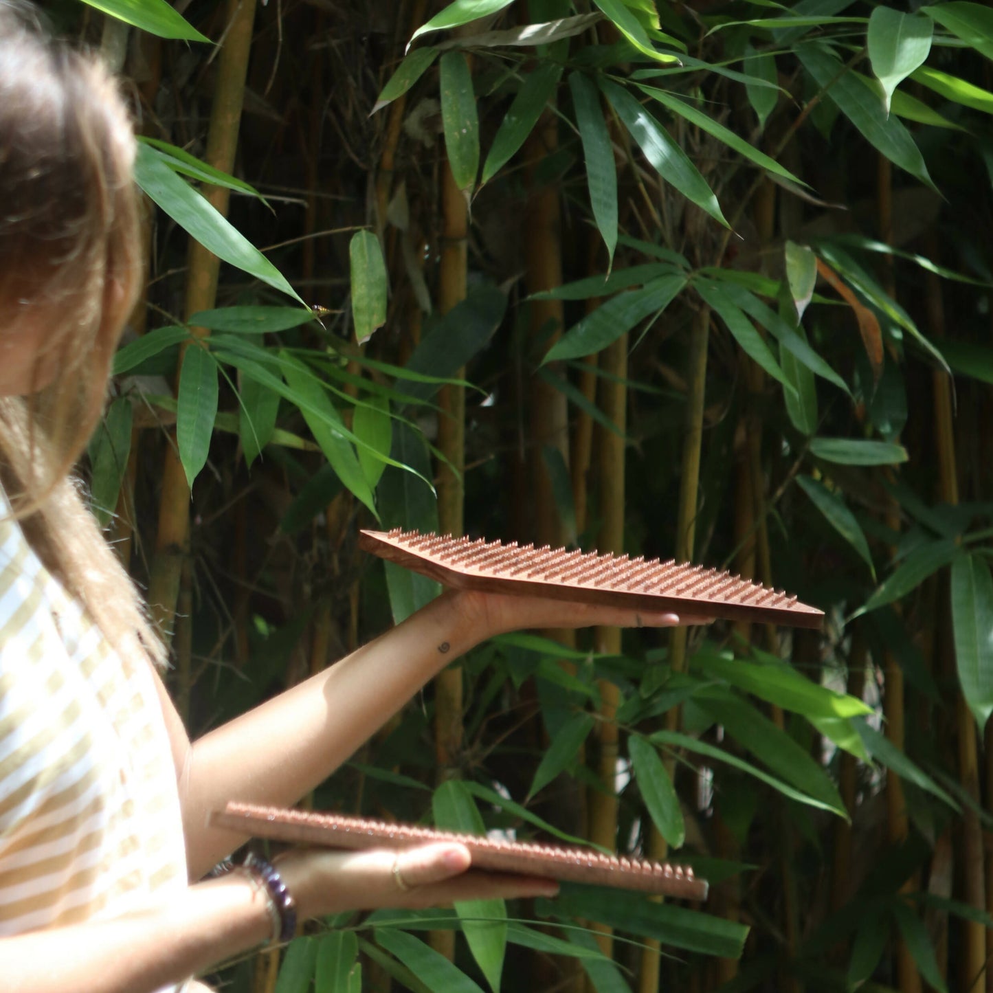 Sadhu Board with Copper Nails - hedonist.bali