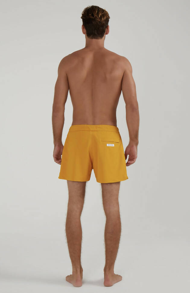 Ribbed swim shorts