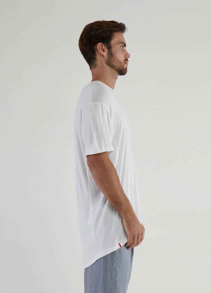Oversized bamboo t-shirt - white