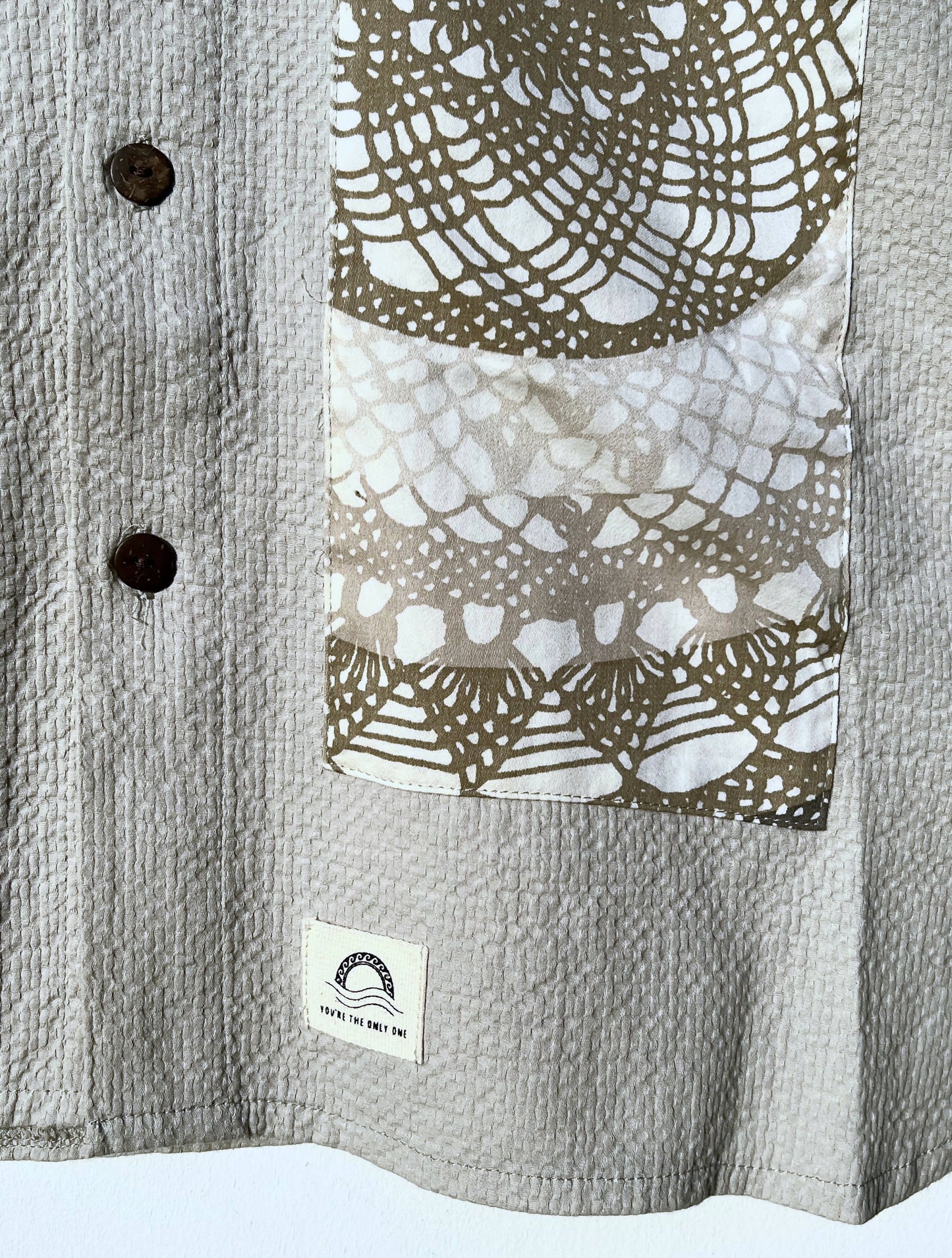 Silver Green Lounge Shirt