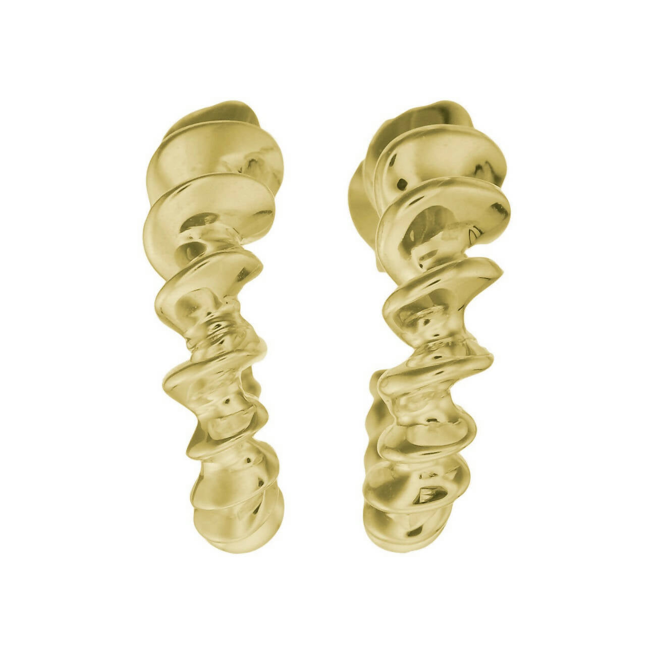 Spiral earrings